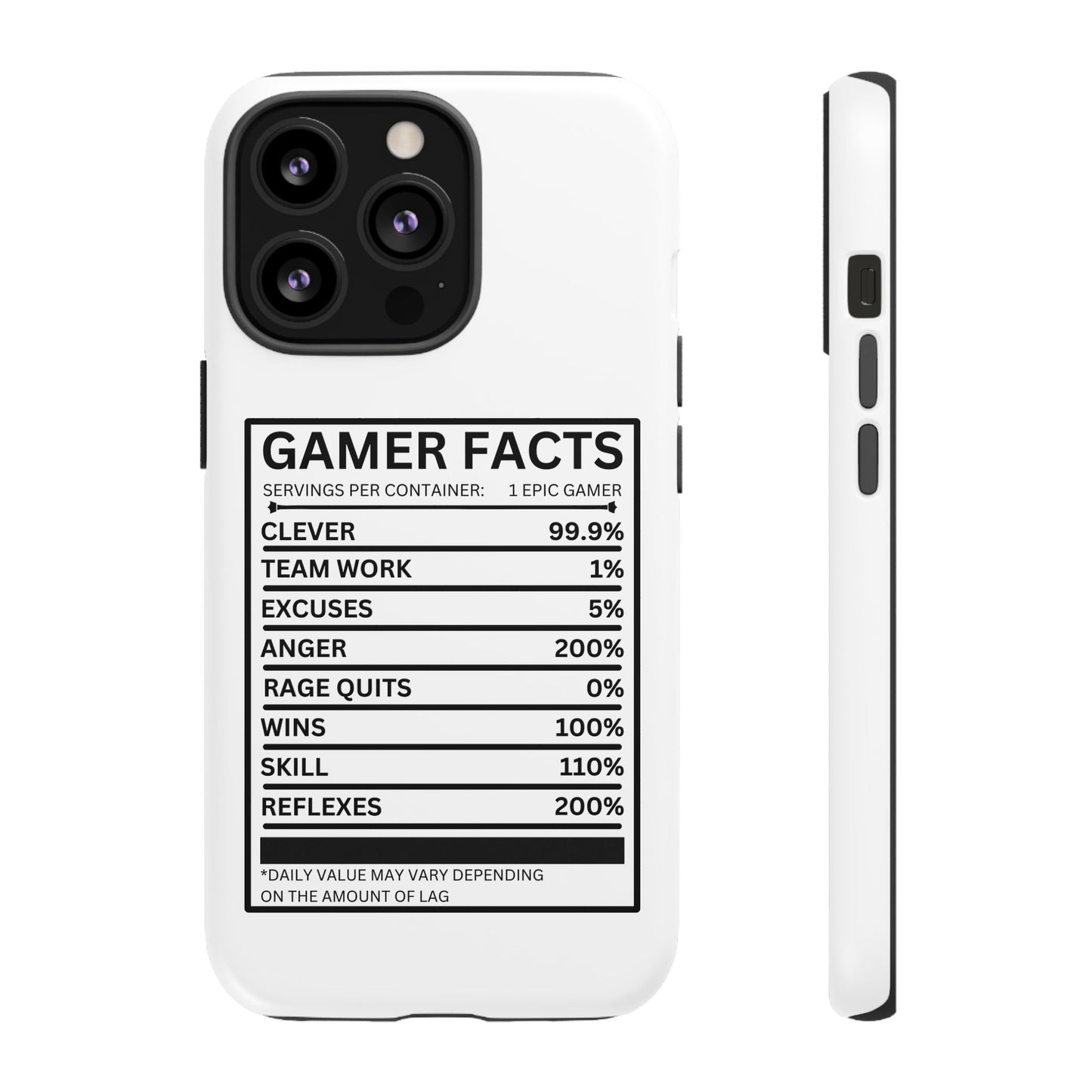 Gamer Facts- iPhone Tough Cases Boss Mode Fashion LLC