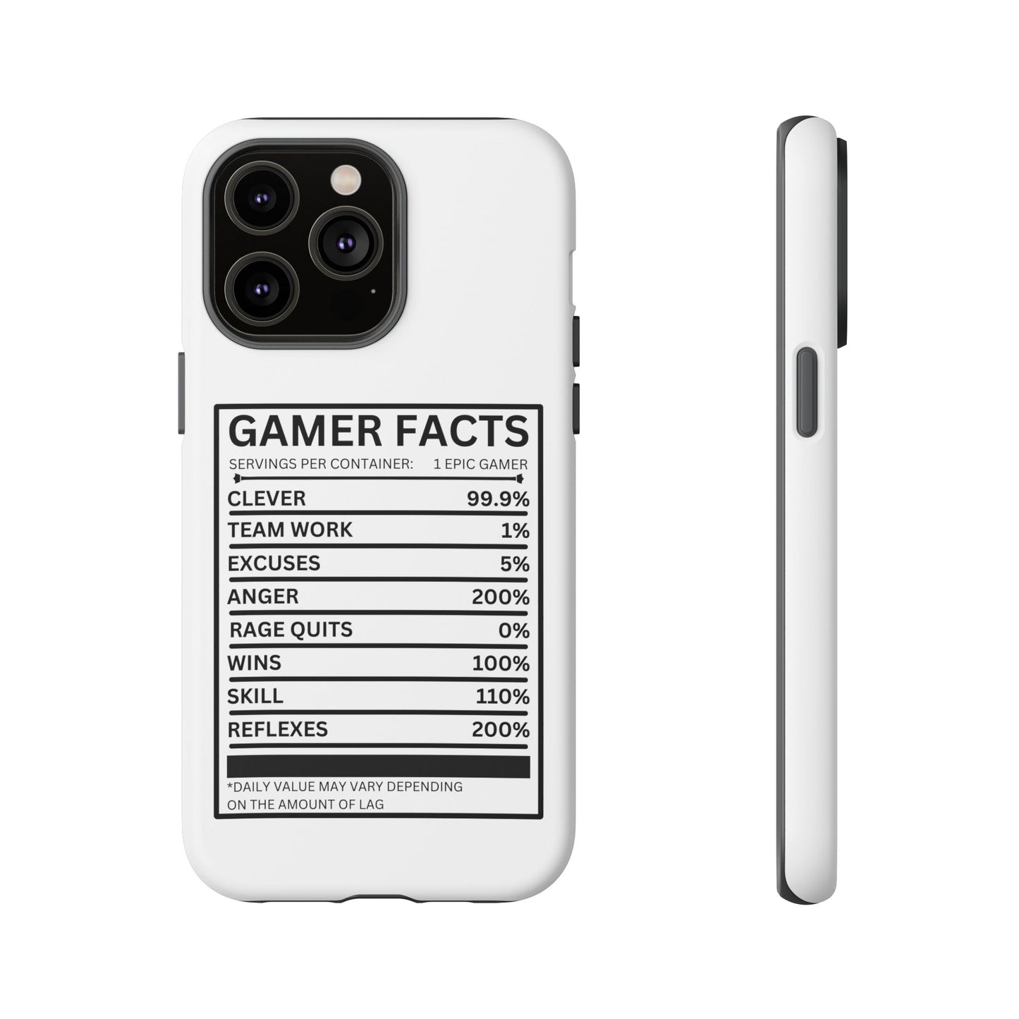 Gamer Facts- iPhone Tough Cases Boss Mode Fashion LLC