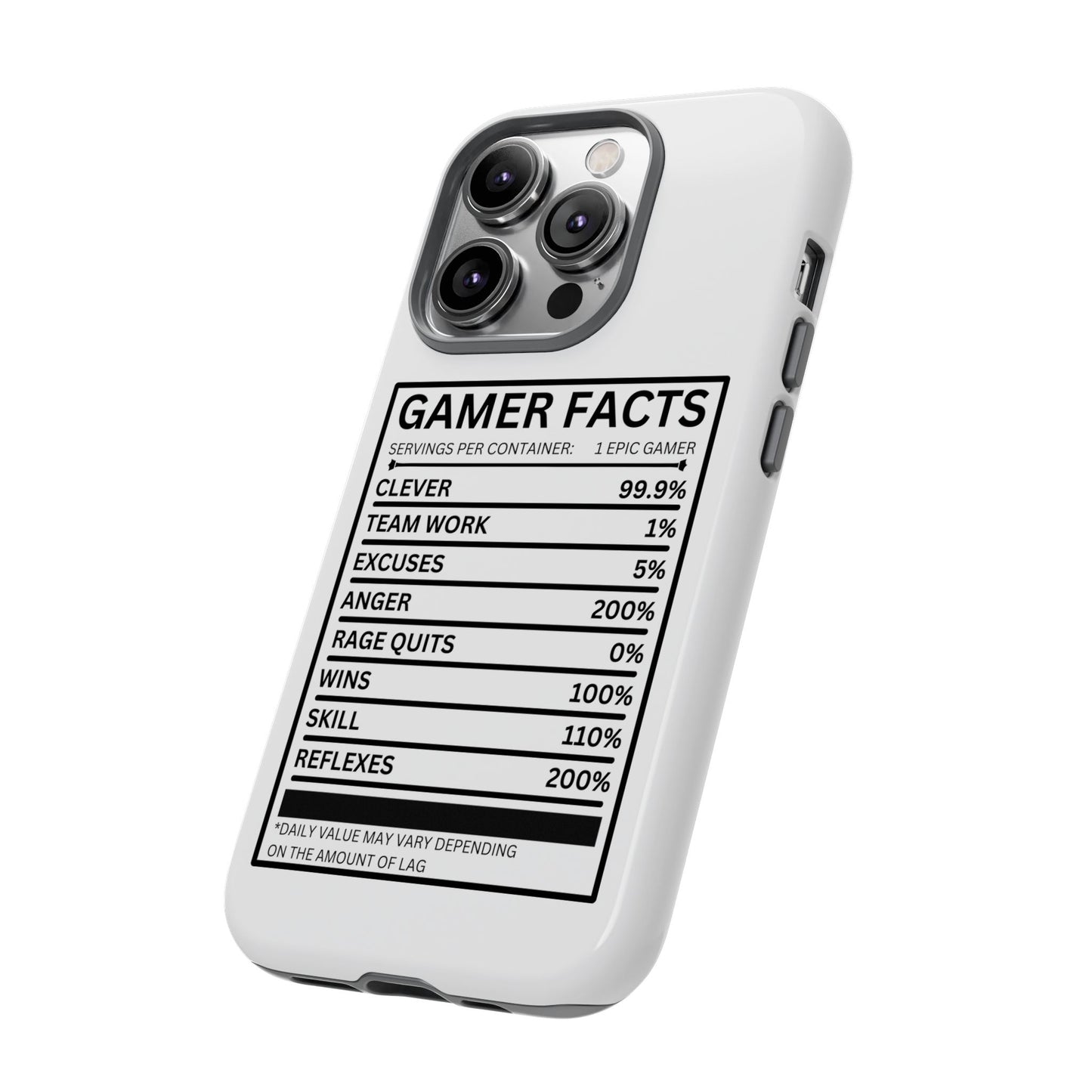 Gamer Facts- iPhone Tough Cases Boss Mode Fashion LLC