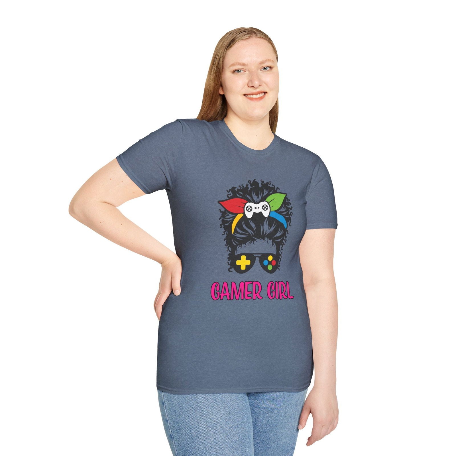 Gamer Girl- Women's Softstyle T-Shirt - Boss Mode Fashion LLC