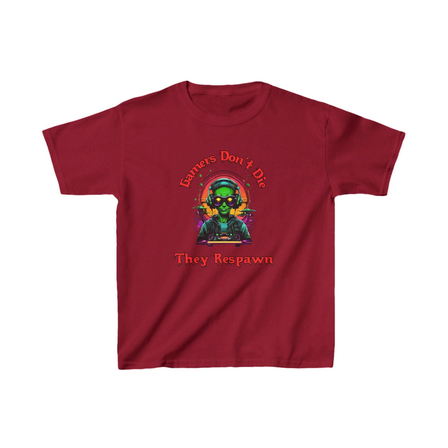 Gamers Don't Die- Kids Heavy Cotton™ Tee - Boss Mode Fashion LLC