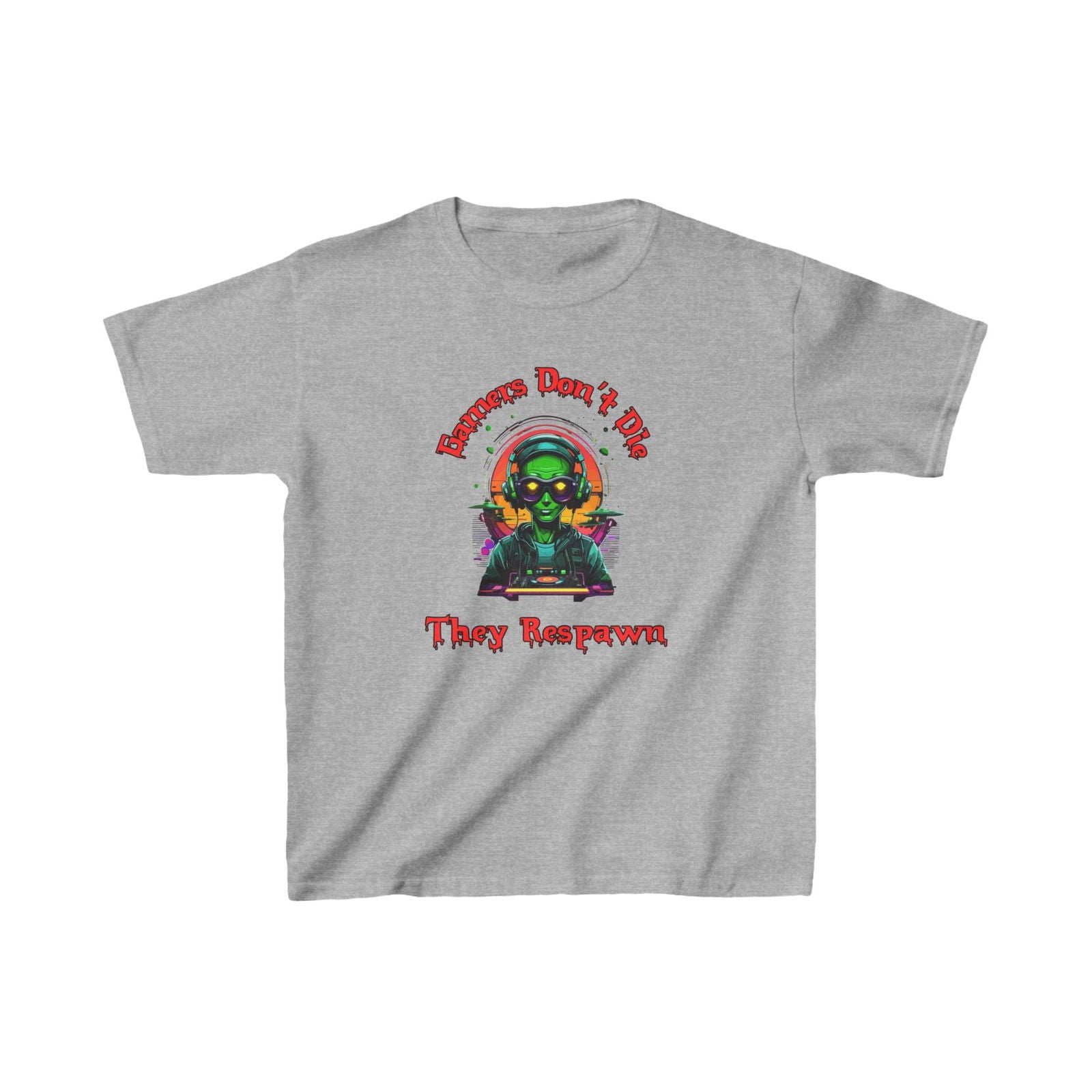 Gamers Don't Die- Kids Heavy Cotton™ Tee - Boss Mode Fashion LLC