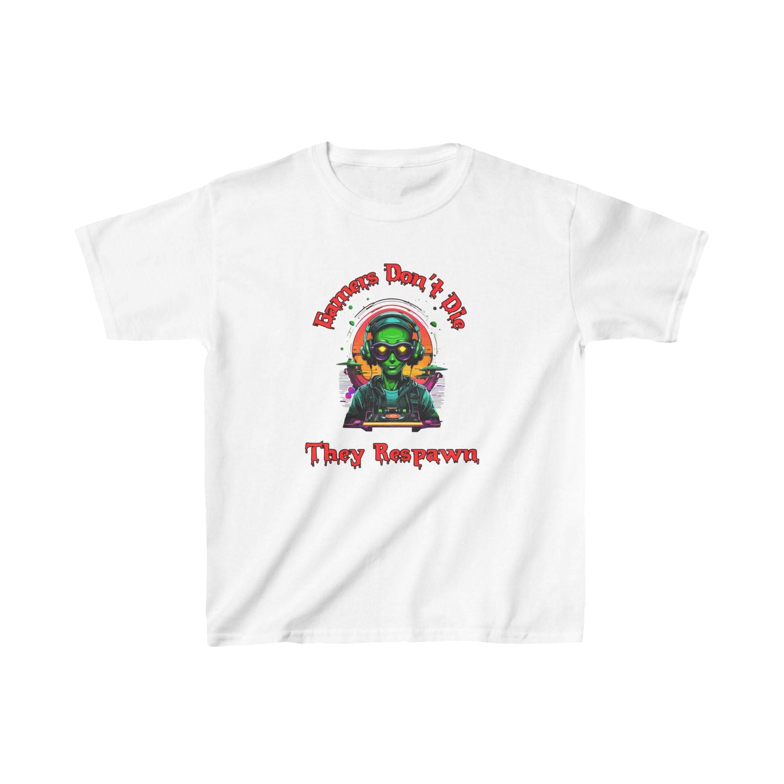 Gamers Don't Die- Kids Heavy Cotton™ Tee - Boss Mode Fashion LLC