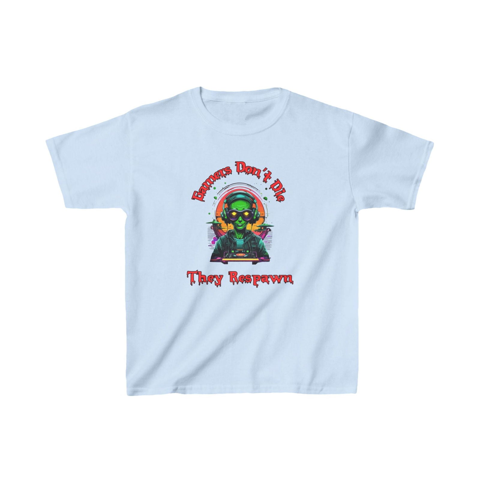 Gamers Don't Die- Kids Heavy Cotton™ Tee - Boss Mode Fashion LLC