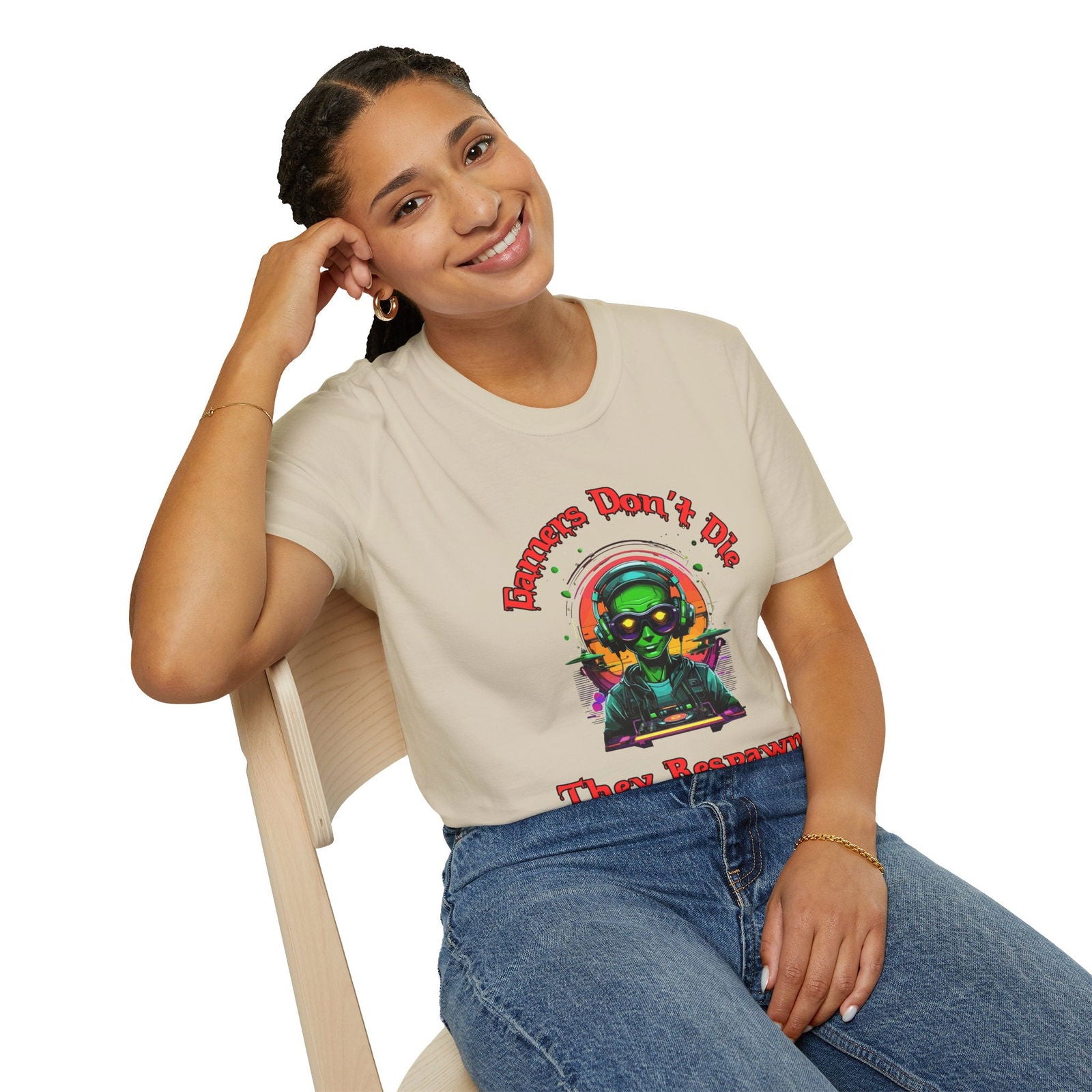 Gamers Don't Die- Women's Softstyle T-Shirt - Boss Mode Fashion LLC