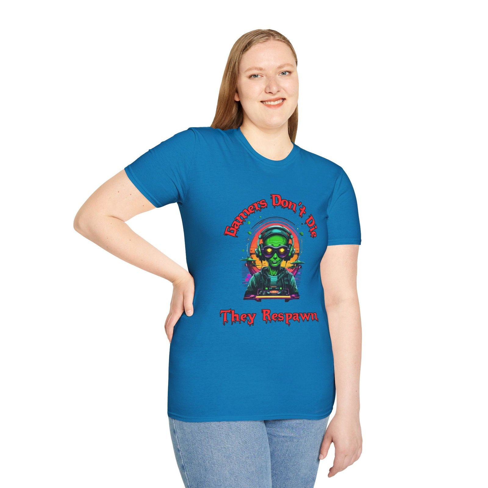 Gamers Don't Die- Women's Softstyle T-Shirt - Boss Mode Fashion LLC