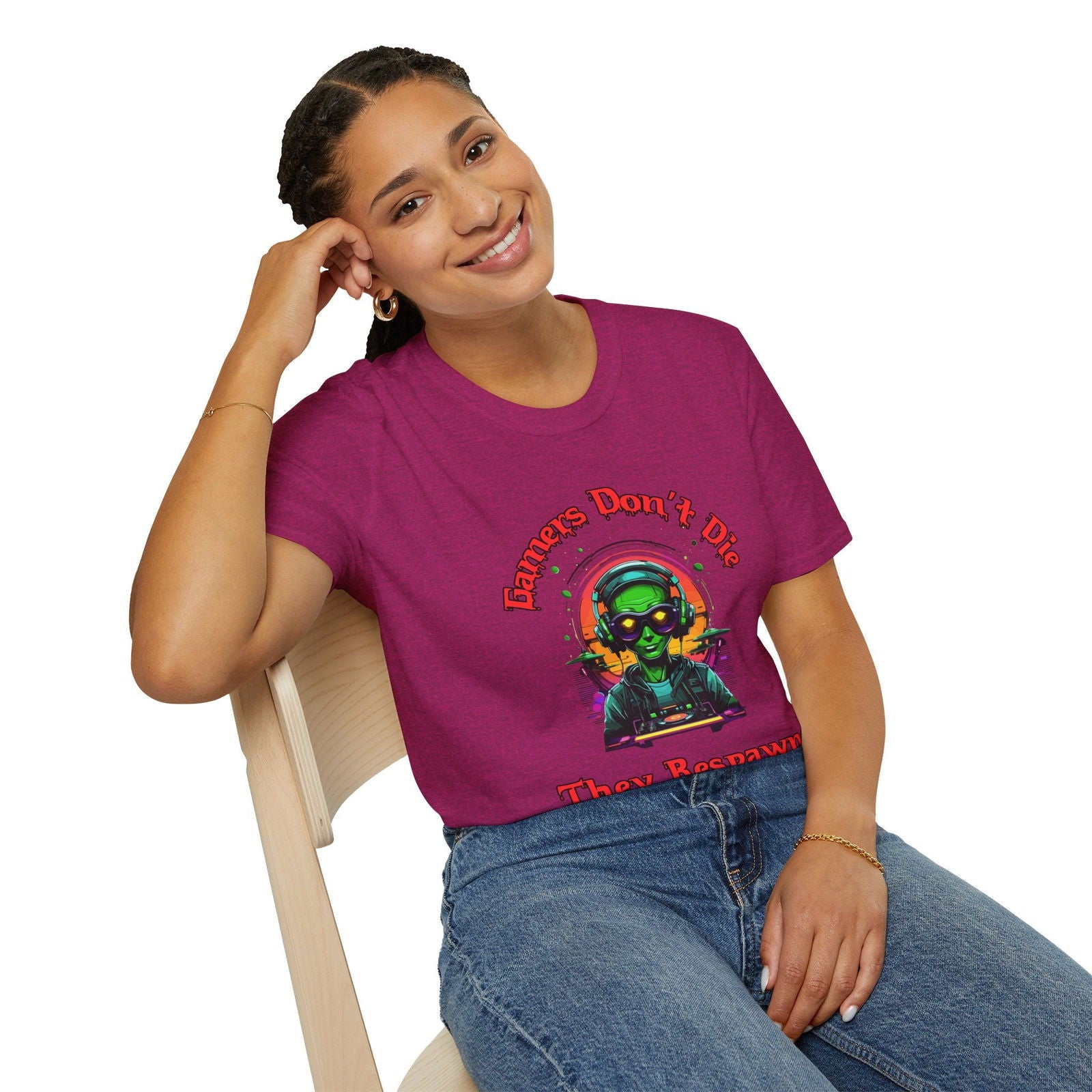 Gamers Don't Die- Women's Softstyle T-Shirt - Boss Mode Fashion LLC