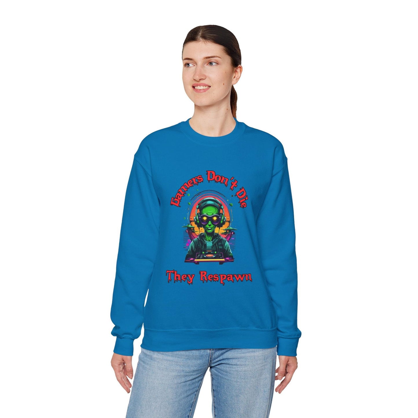 Gamers Don't Die- Women's Sweatshirt - Boss Mode Fashion LLC