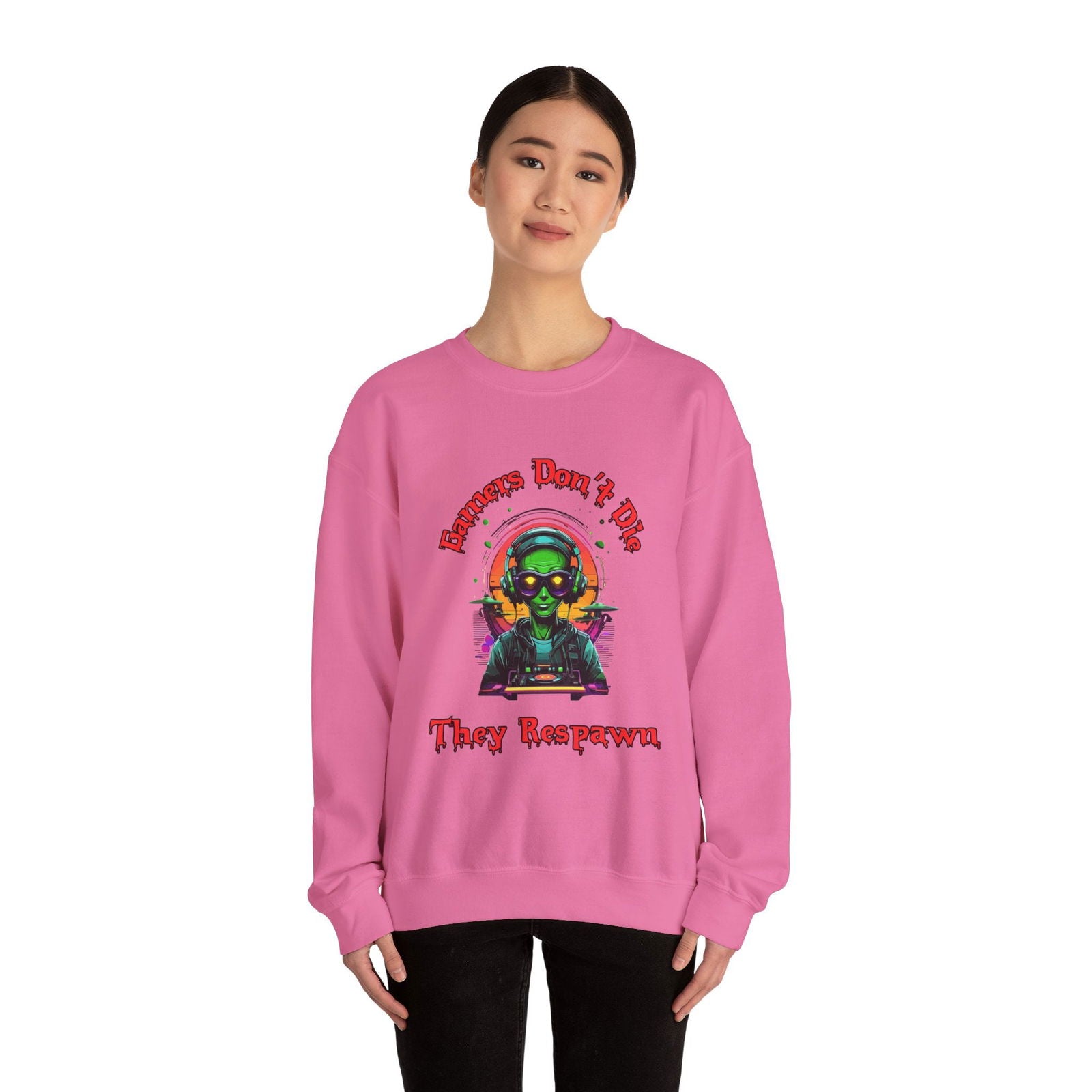 Gamers Don't Die- Women's Sweatshirt - Boss Mode Fashion LLC