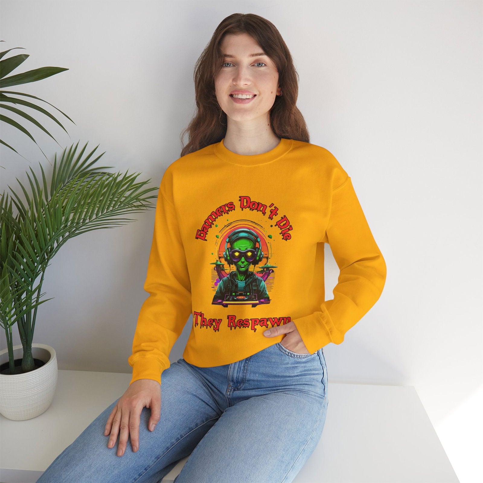 Gamers Don't Die- Women's Sweatshirt - Boss Mode Fashion LLC