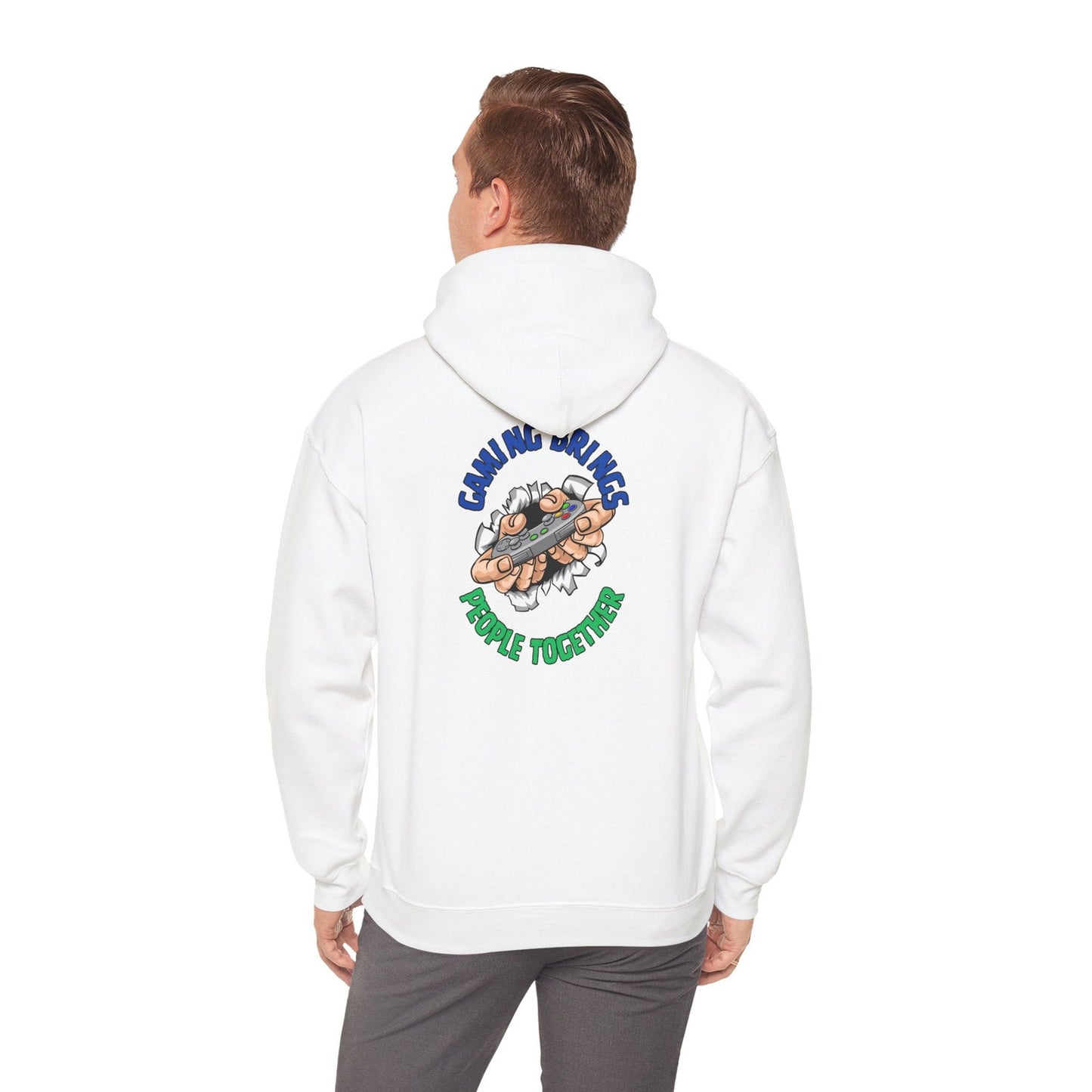 Gaming Brings- Men's Heavy Blend™ Hoodie - Boss Mode Fashion LLC