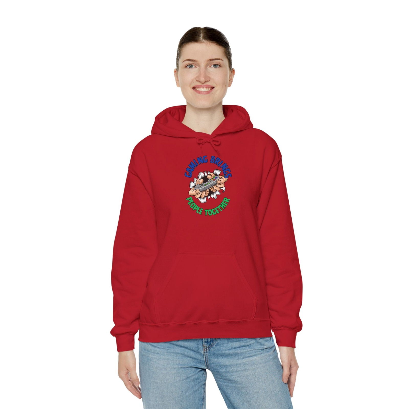 Gaming Brings People- Women's Hoodie - Boss Mode Fashion LLC