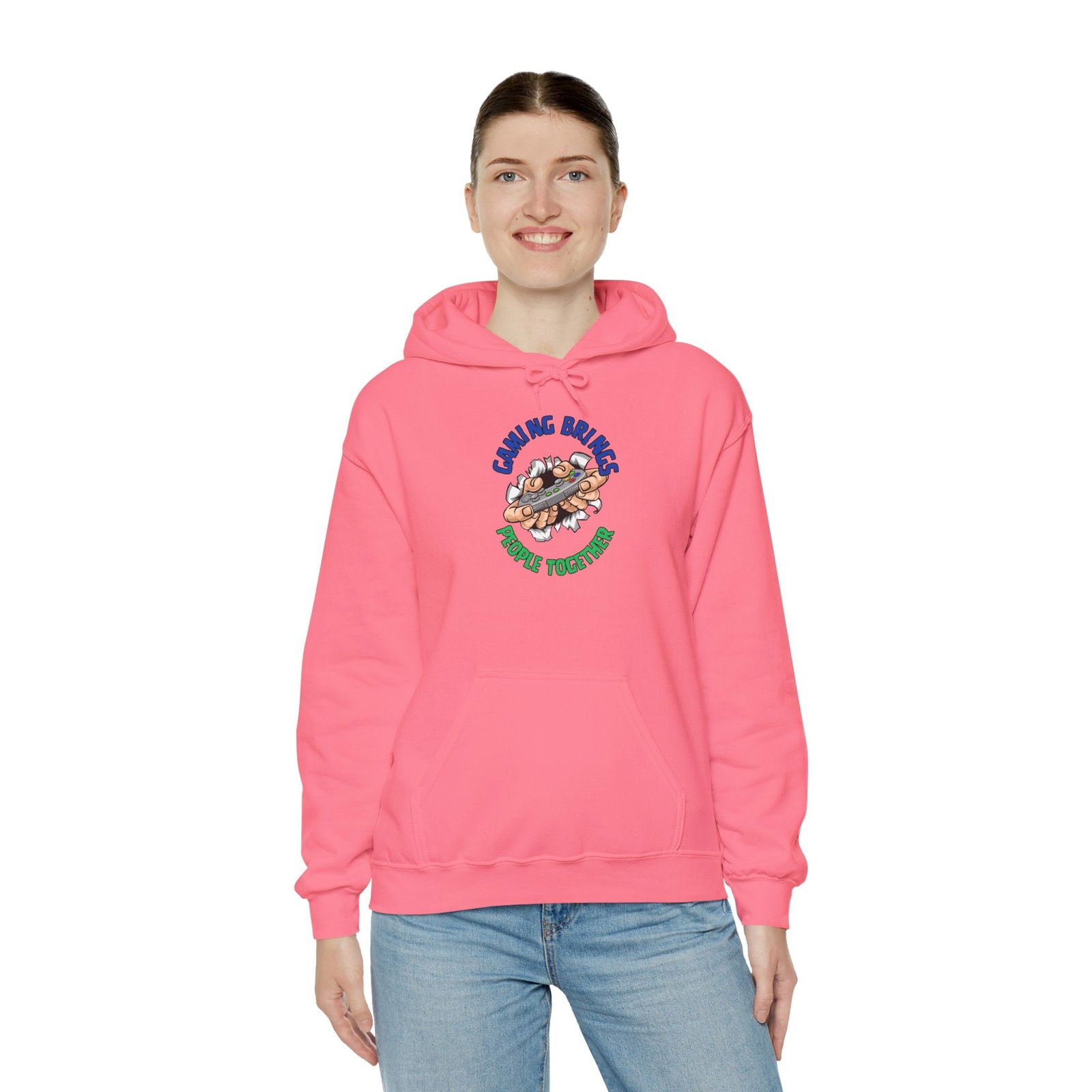 Gaming Brings People- Women's Hoodie - Boss Mode Fashion LLC