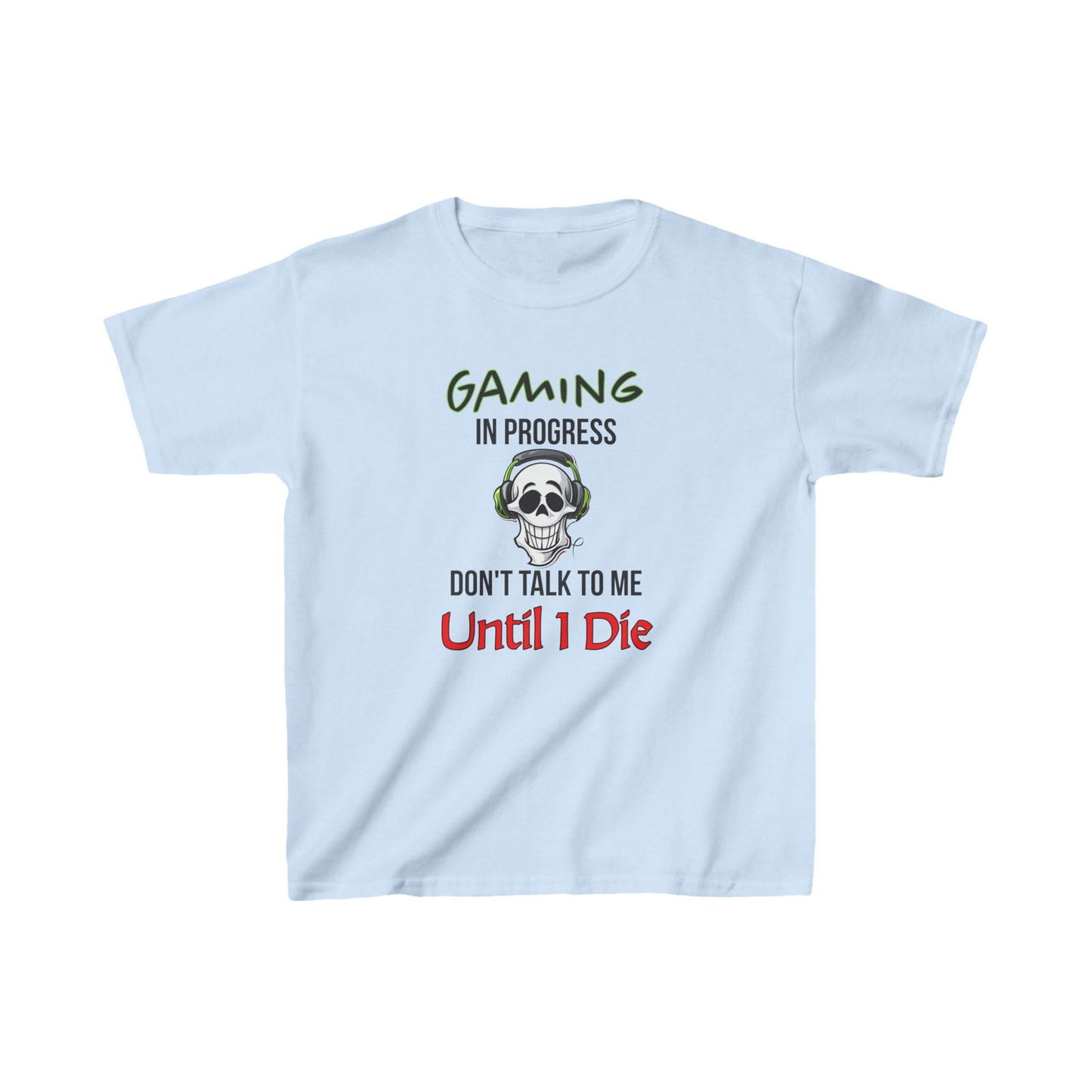 Gaming In Progress- Kids Heavy Cotton™ Tee - Boss Mode Fashion LLC