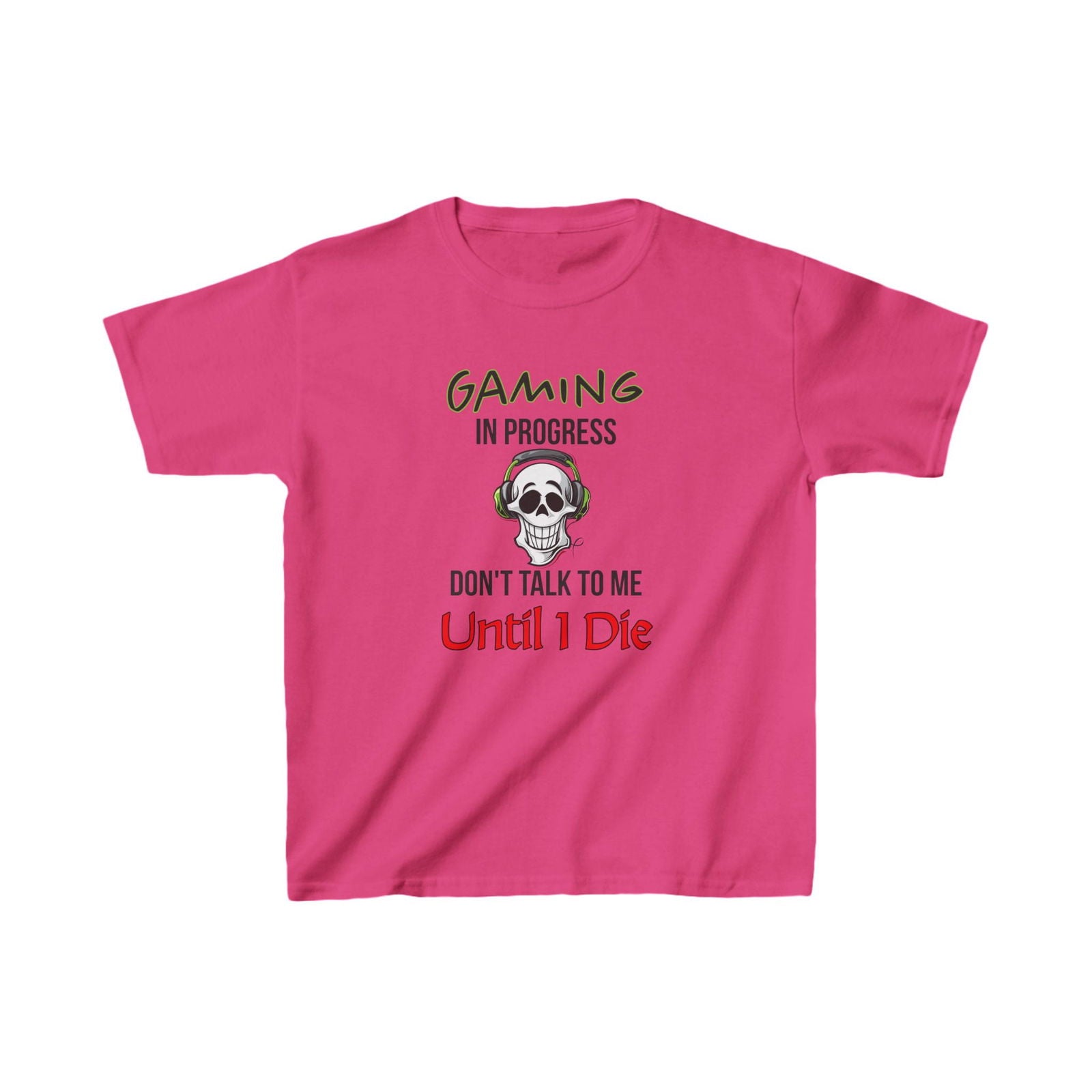 Gaming In Progress- Kids Heavy Cotton™ Tee - Boss Mode Fashion LLC