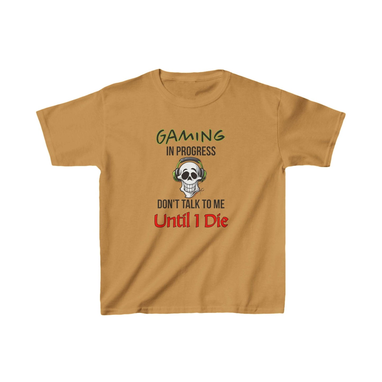 Gaming In Progress- Kids Heavy Cotton™ Tee - Boss Mode Fashion LLC