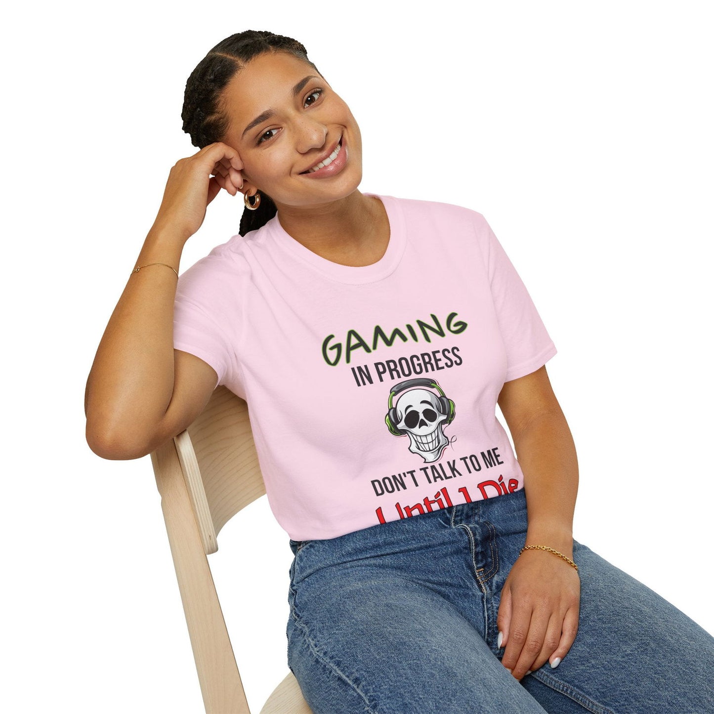 Gaming In Progress- Women's Softstyle T-Shirt - Boss Mode Fashion LLC