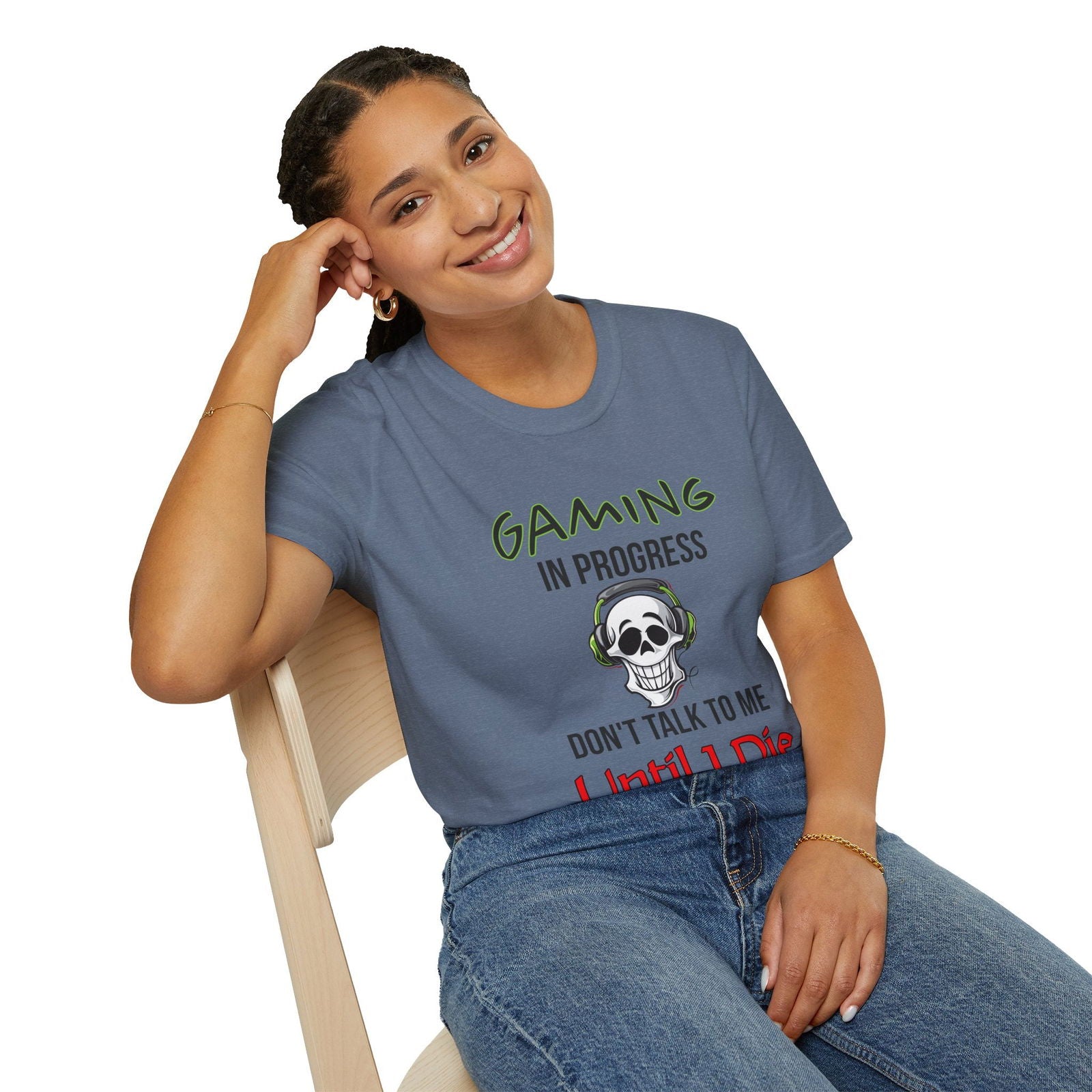 Gaming In Progress- Women's Softstyle T-Shirt - Boss Mode Fashion LLC