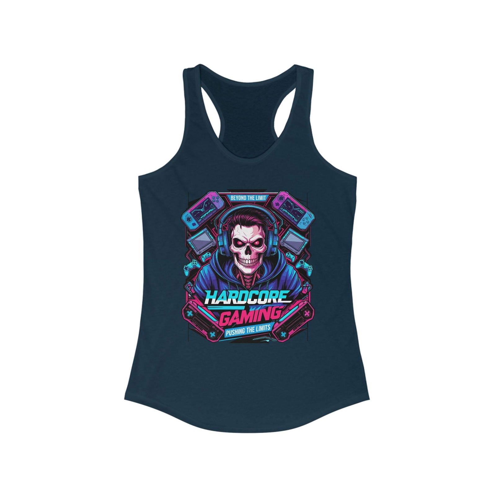 Hardcore Gaming- Women's Tank Top - Boss Mode Fashion LLC