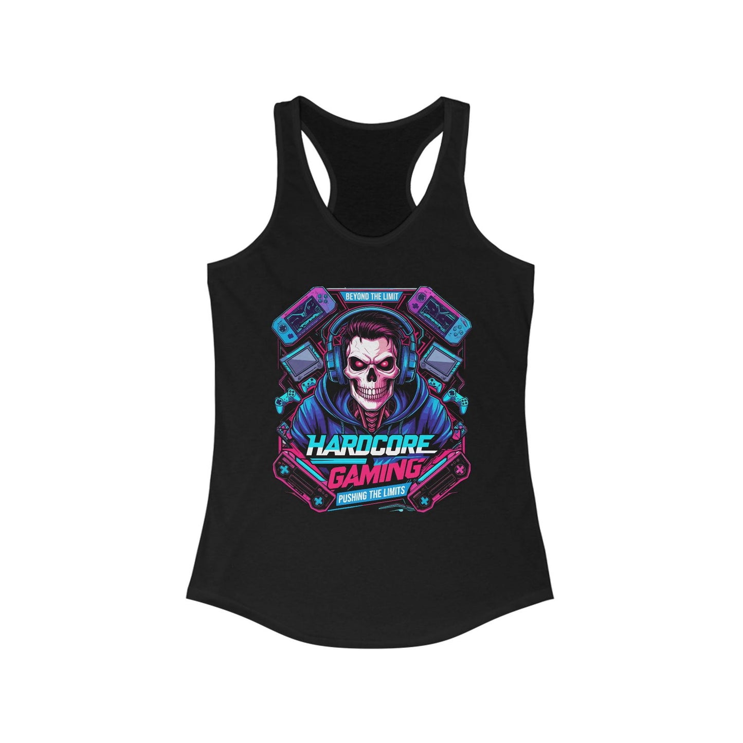 Hardcore Gaming- Women's Tank Top - Boss Mode Fashion LLC