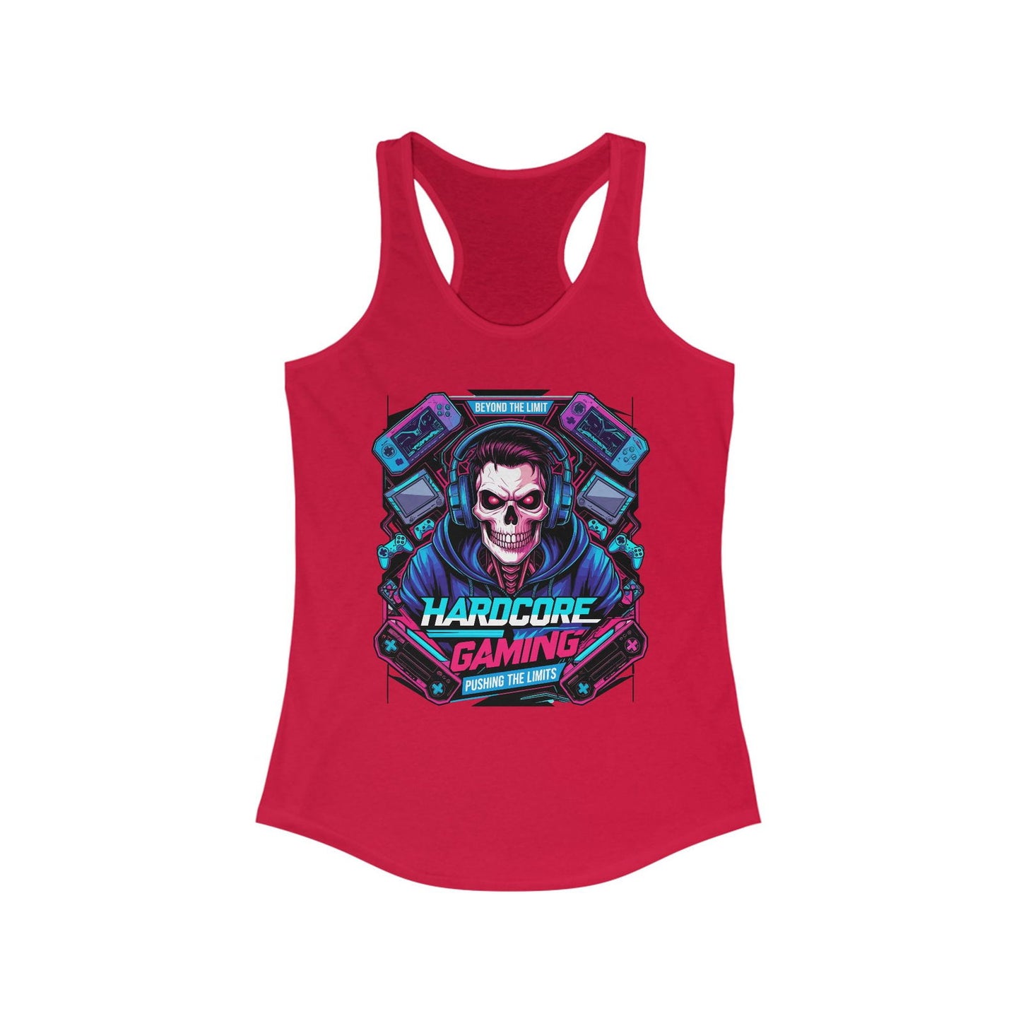 Hardcore Gaming- Women's Tank Top - Boss Mode Fashion LLC