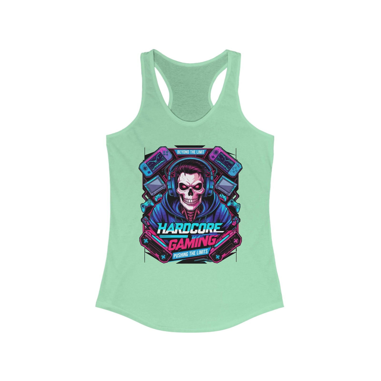 Hardcore Gaming- Women's Tank Top - Boss Mode Fashion LLC