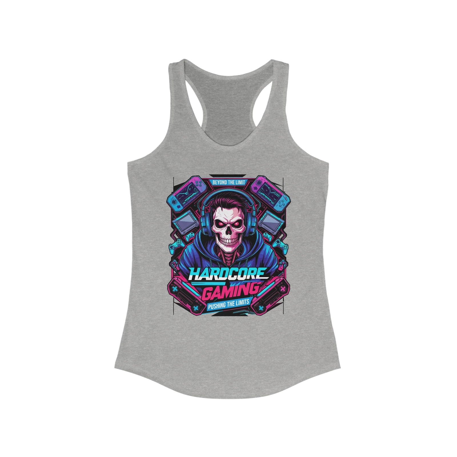 Hardcore Gaming- Women's Tank Top - Boss Mode Fashion LLC