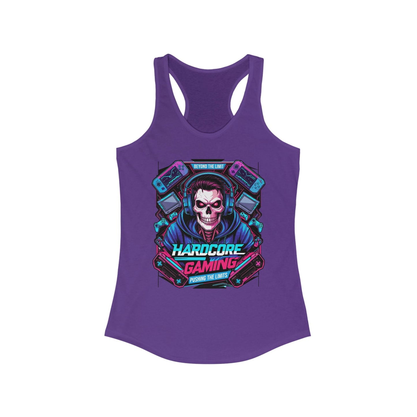 Hardcore Gaming- Women's Tank Top - Boss Mode Fashion LLC