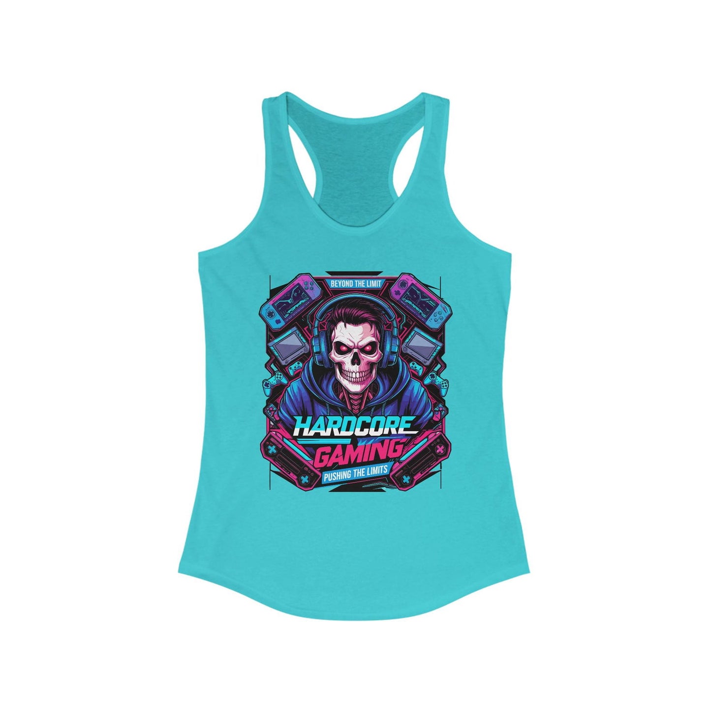 Hardcore Gaming- Women's Tank Top - Boss Mode Fashion LLC