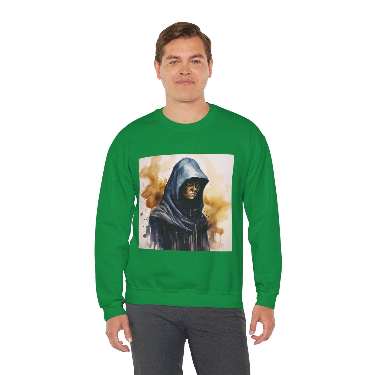 Hooded Figure- Men's Sweatshirt - Boss Mode Fashion LLC