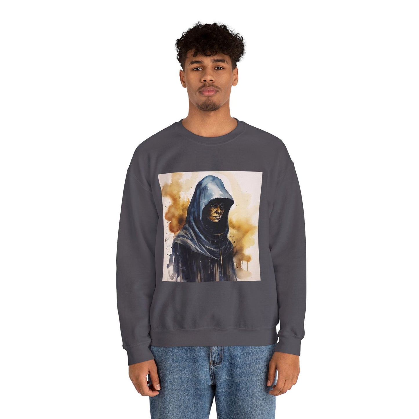 Hooded Figure- Men's Sweatshirt - Boss Mode Fashion LLC