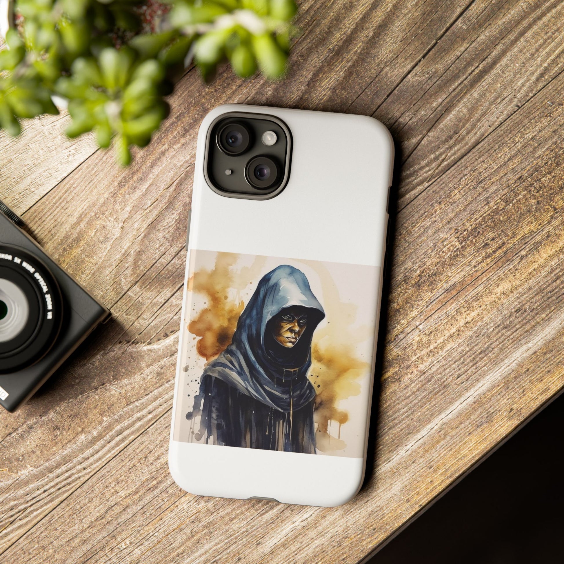 Hooded Figure- iPhone Tough Cases Boss Mode Fashion LLC