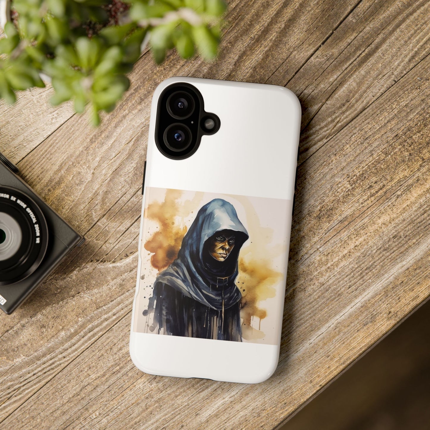 Hooded Figure- iPhone Tough Cases Boss Mode Fashion LLC