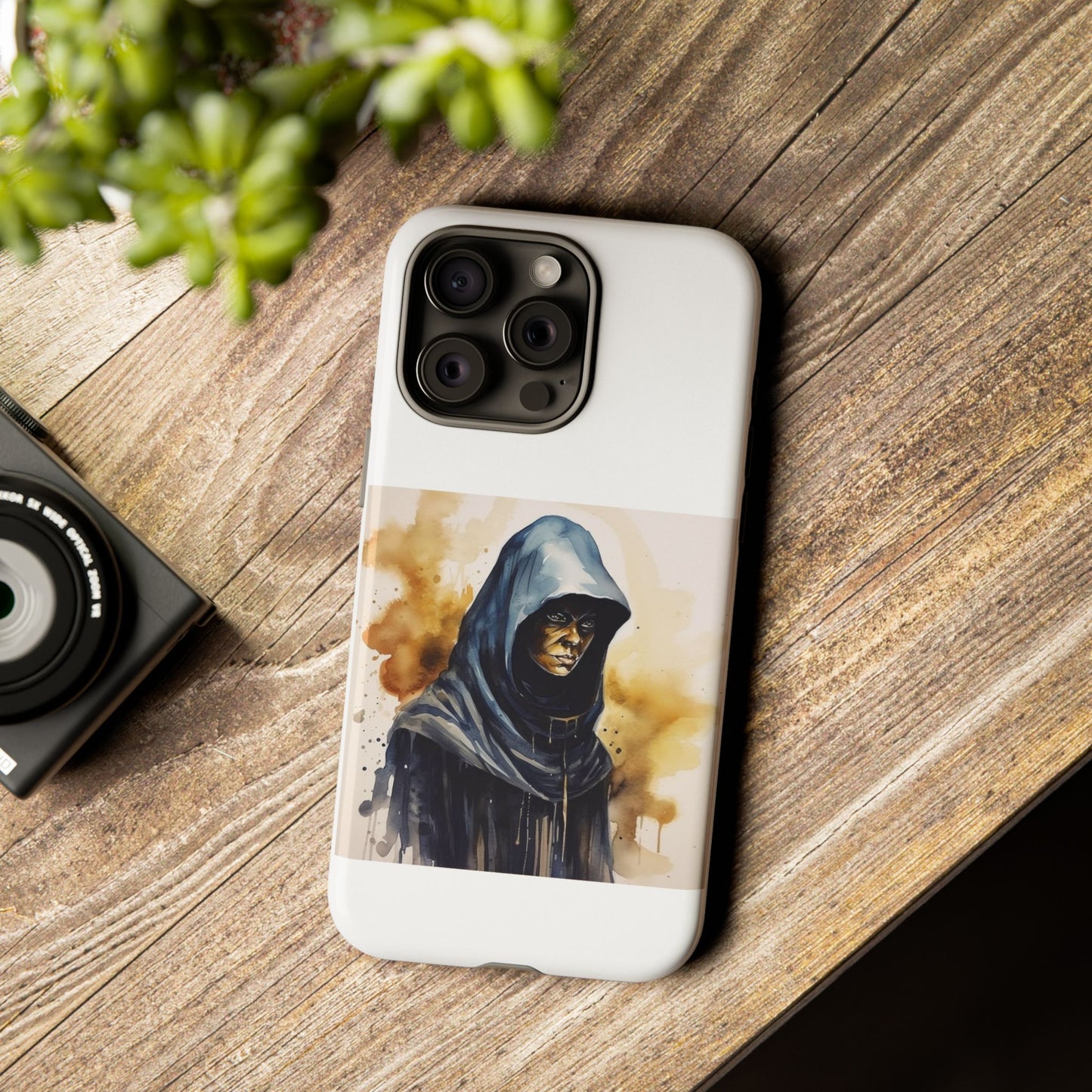 Hooded Figure- iPhone Tough Cases Boss Mode Fashion LLC