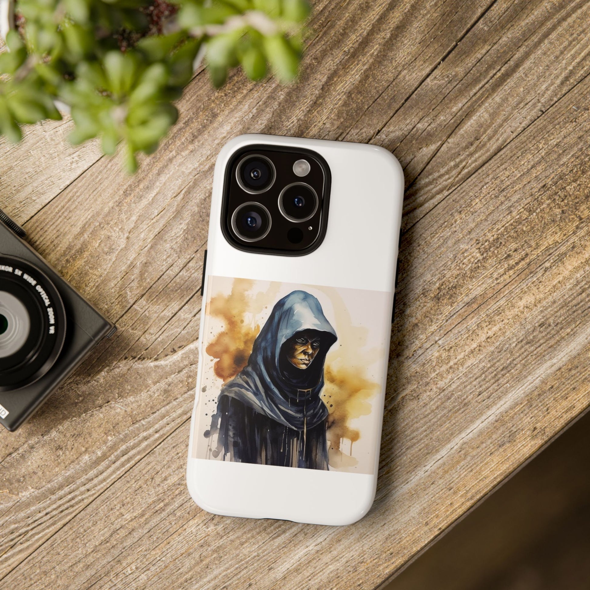 Hooded Figure- iPhone Tough Cases Boss Mode Fashion LLC