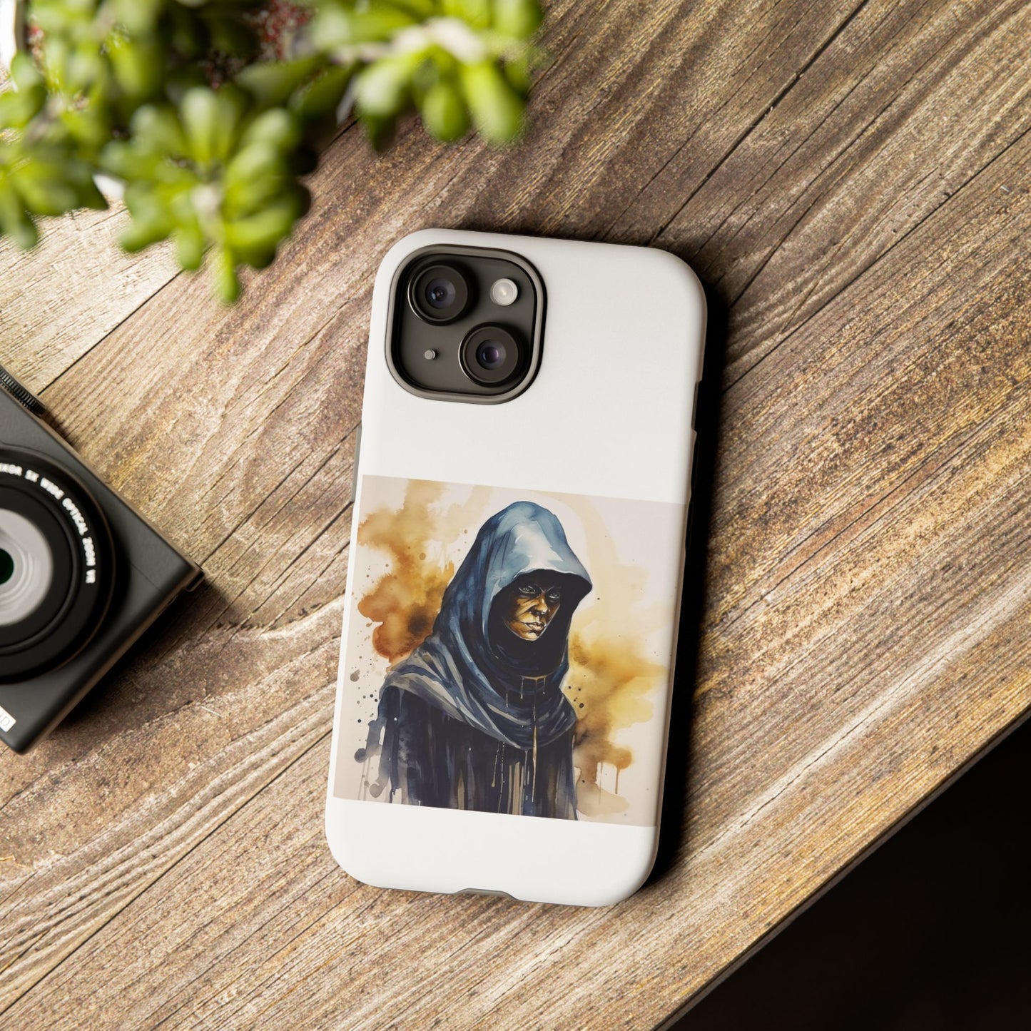 Hooded Figure- iPhone Tough Cases Boss Mode Fashion LLC