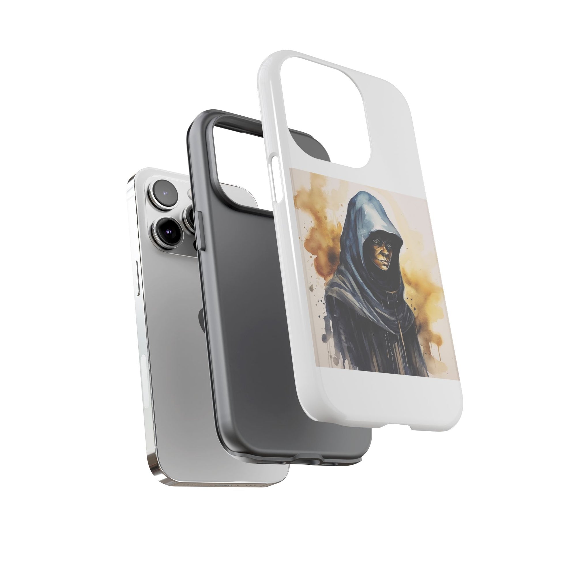 Hooded Figure- iPhone Tough Cases Boss Mode Fashion LLC