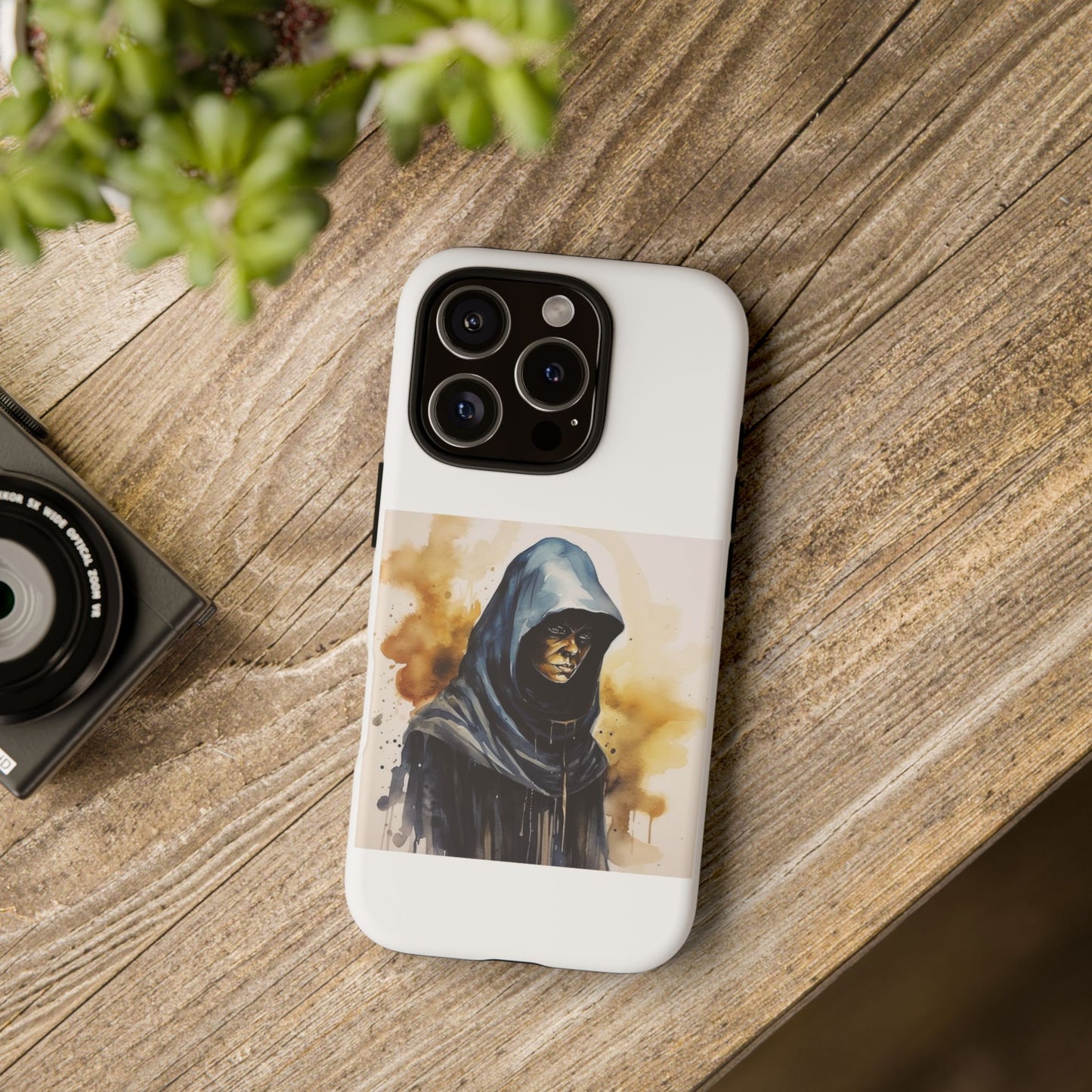 Hooded Figure- iPhone Tough Cases Boss Mode Fashion LLC