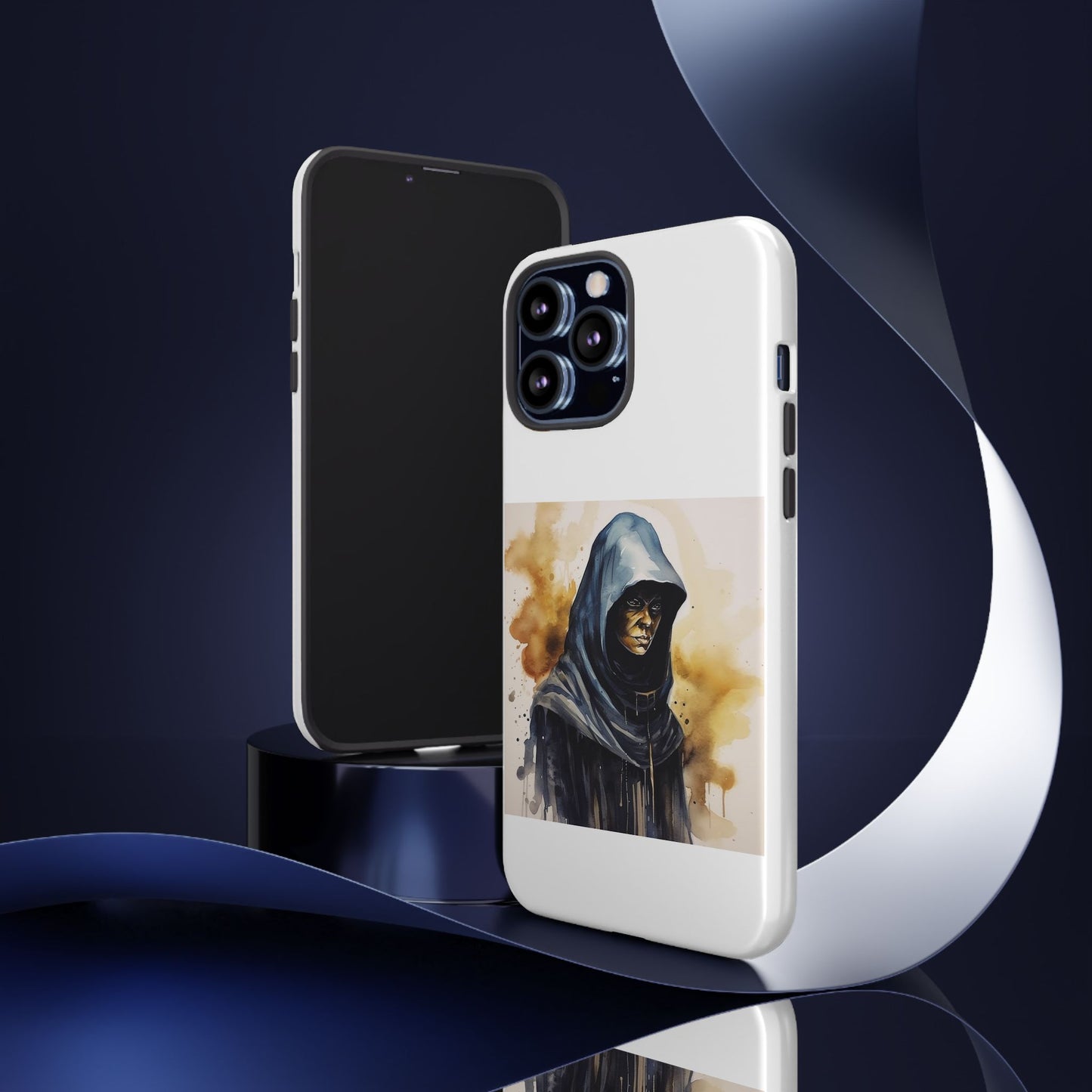 Hooded Figure- iPhone Tough Cases Boss Mode Fashion LLC