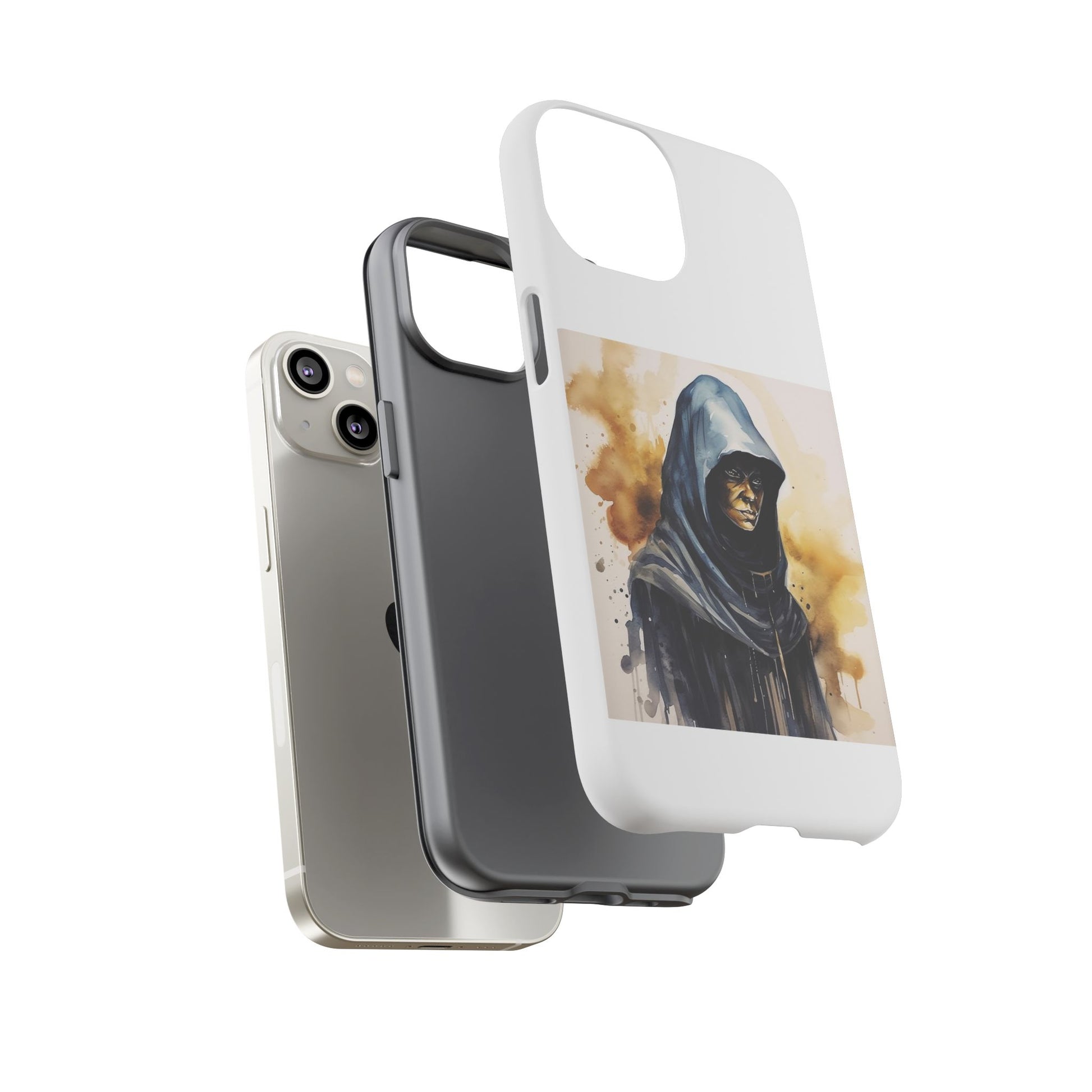 Hooded Figure- iPhone Tough Cases Boss Mode Fashion LLC