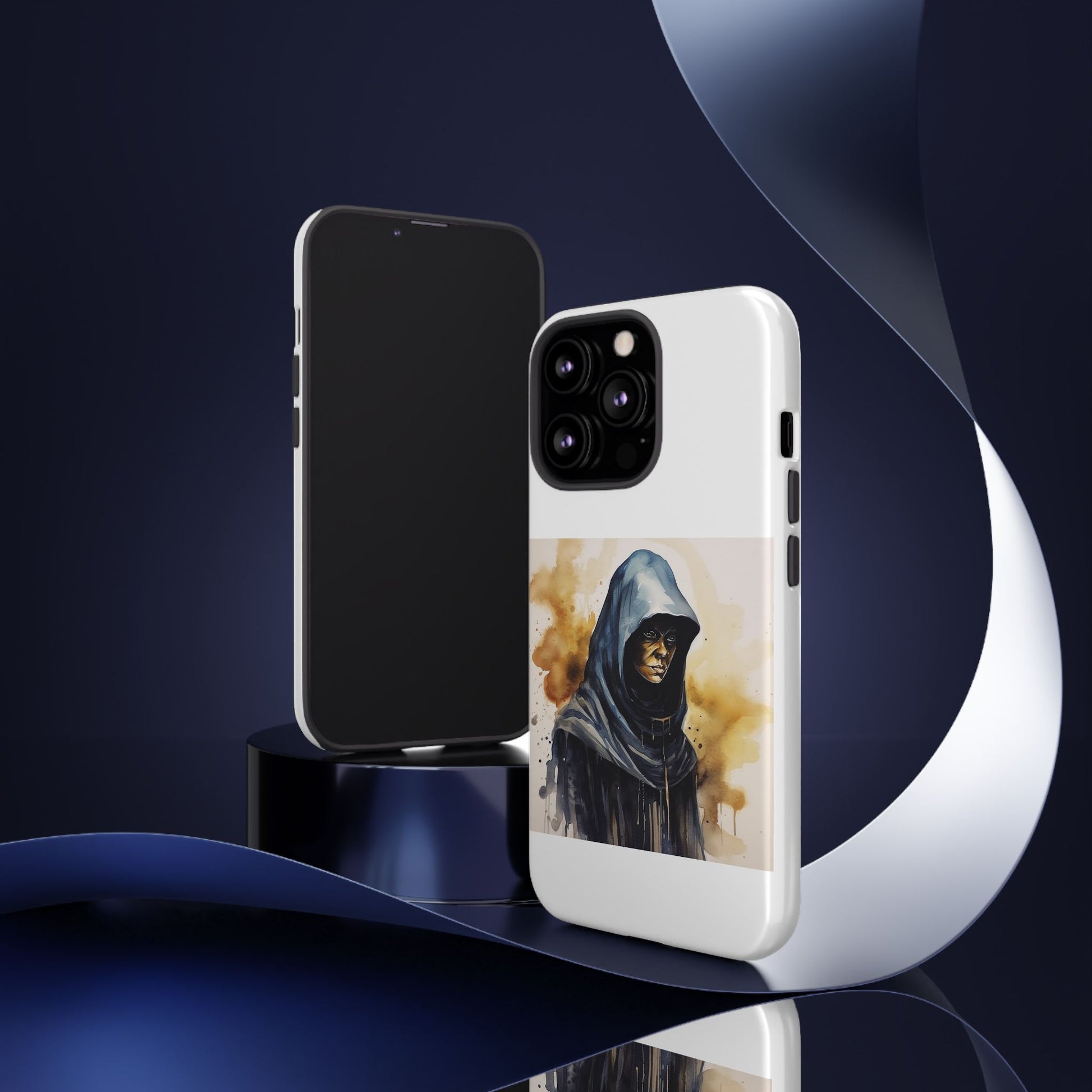 Hooded Figure- iPhone Tough Cases Boss Mode Fashion LLC