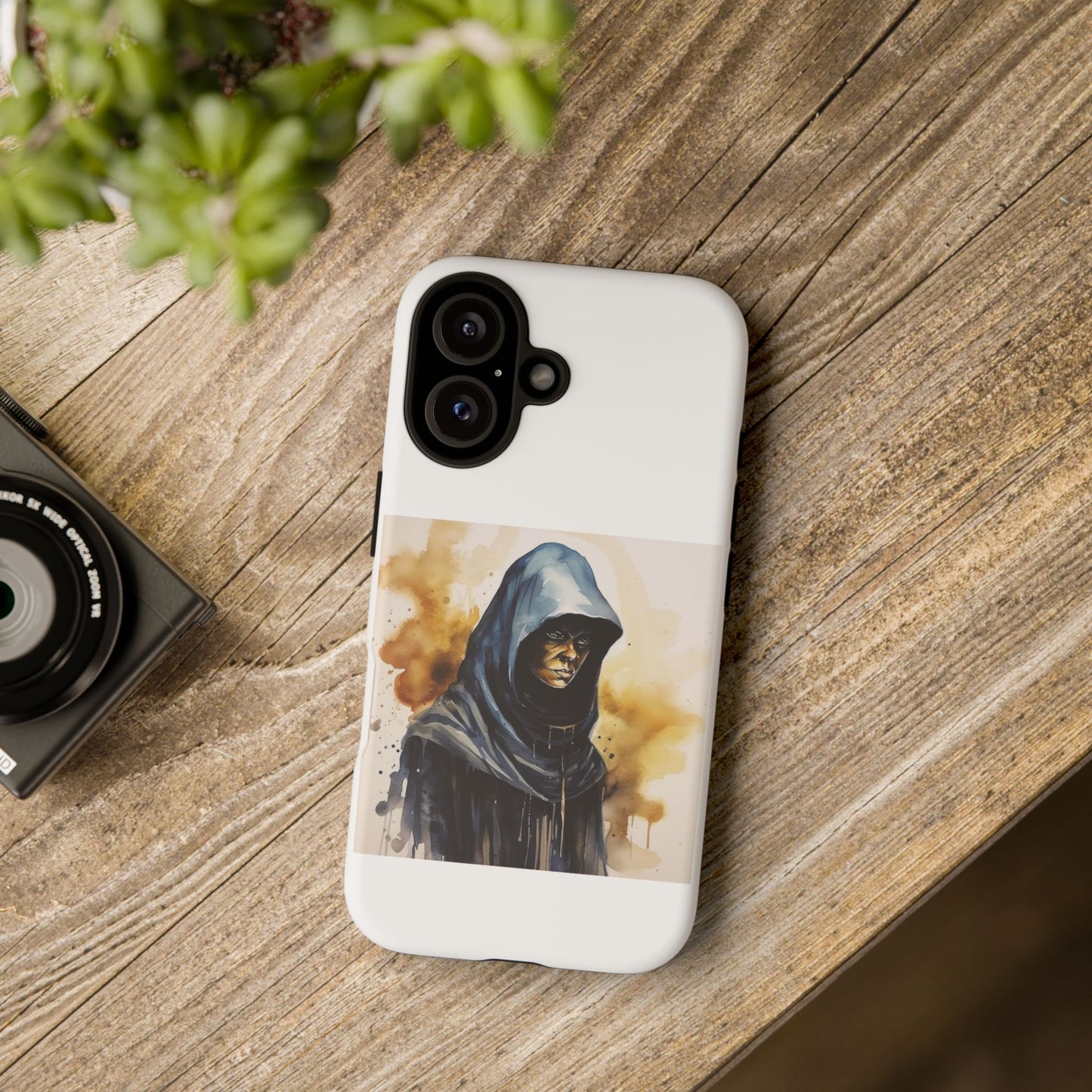 Hooded Figure- iPhone Tough Cases Boss Mode Fashion LLC