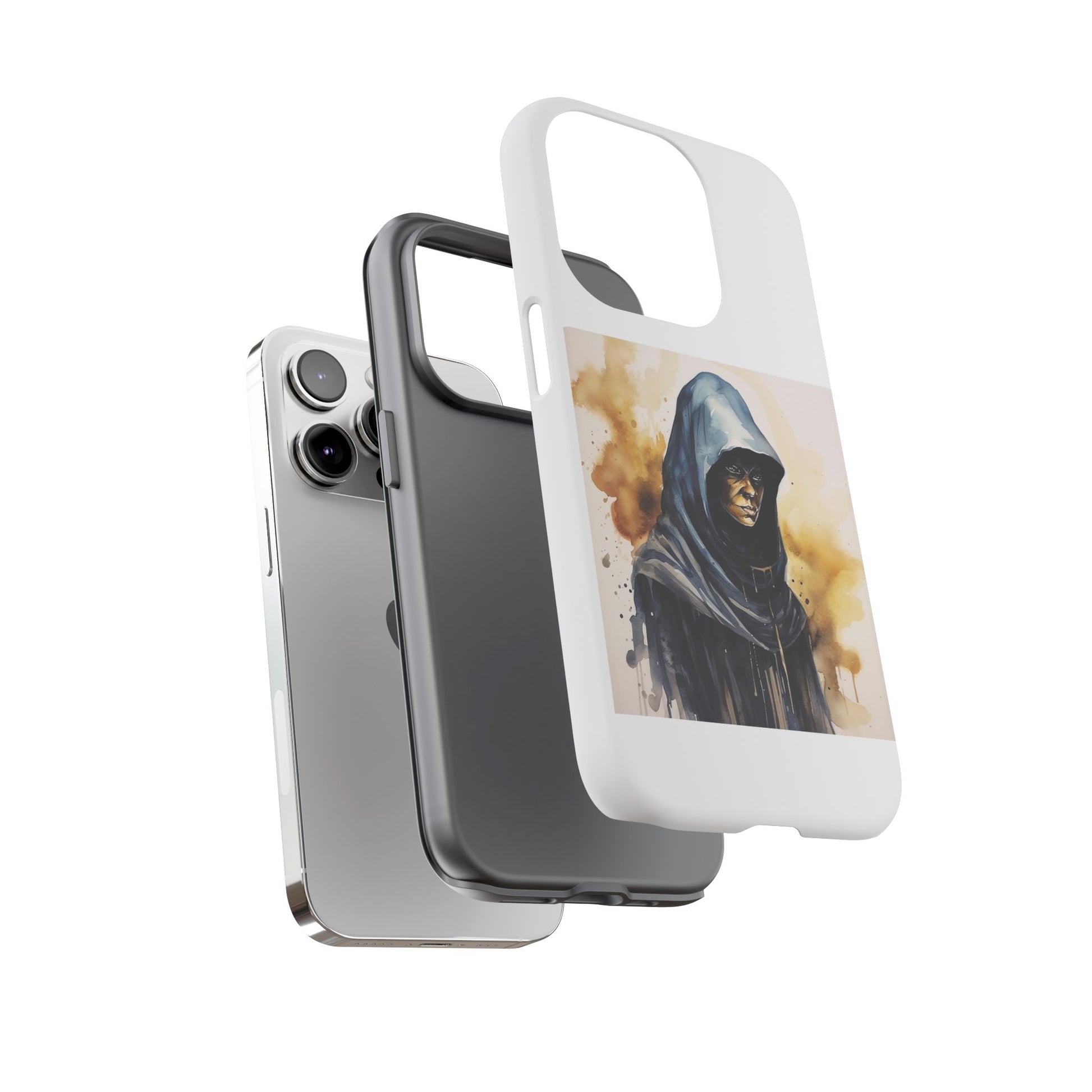 Hooded Figure- iPhone Tough Cases Boss Mode Fashion LLC