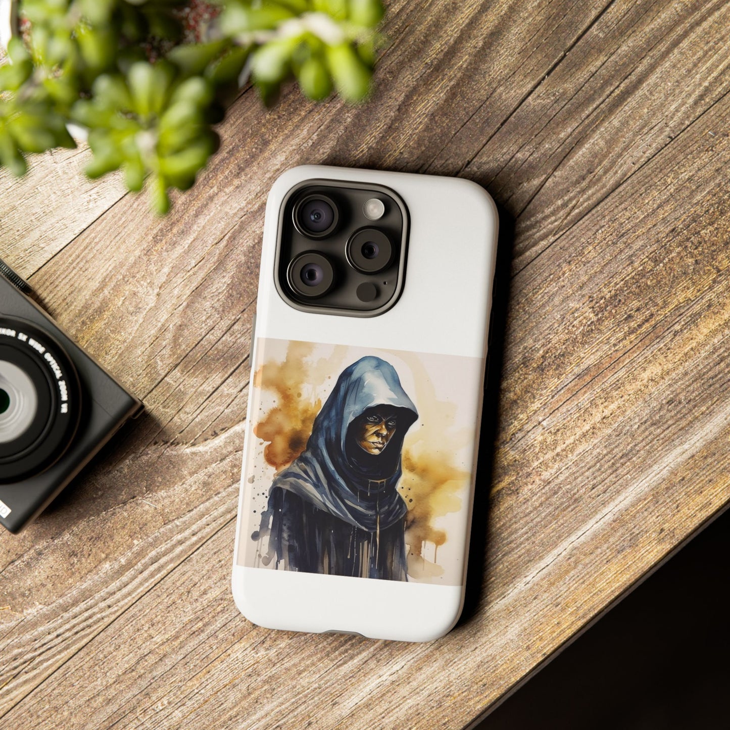 Hooded Figure- iPhone Tough Cases Boss Mode Fashion LLC