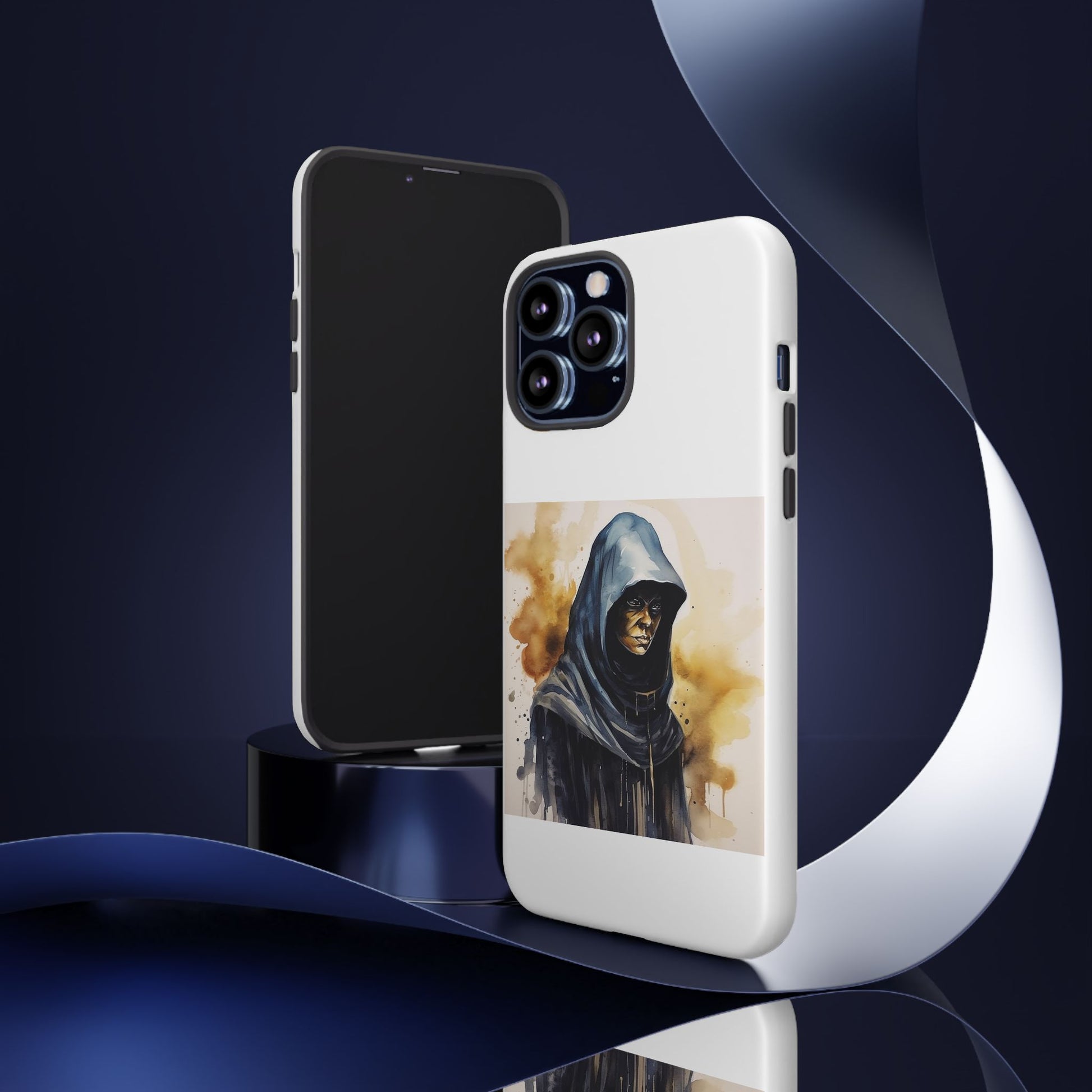 Hooded Figure- iPhone Tough Cases Boss Mode Fashion LLC