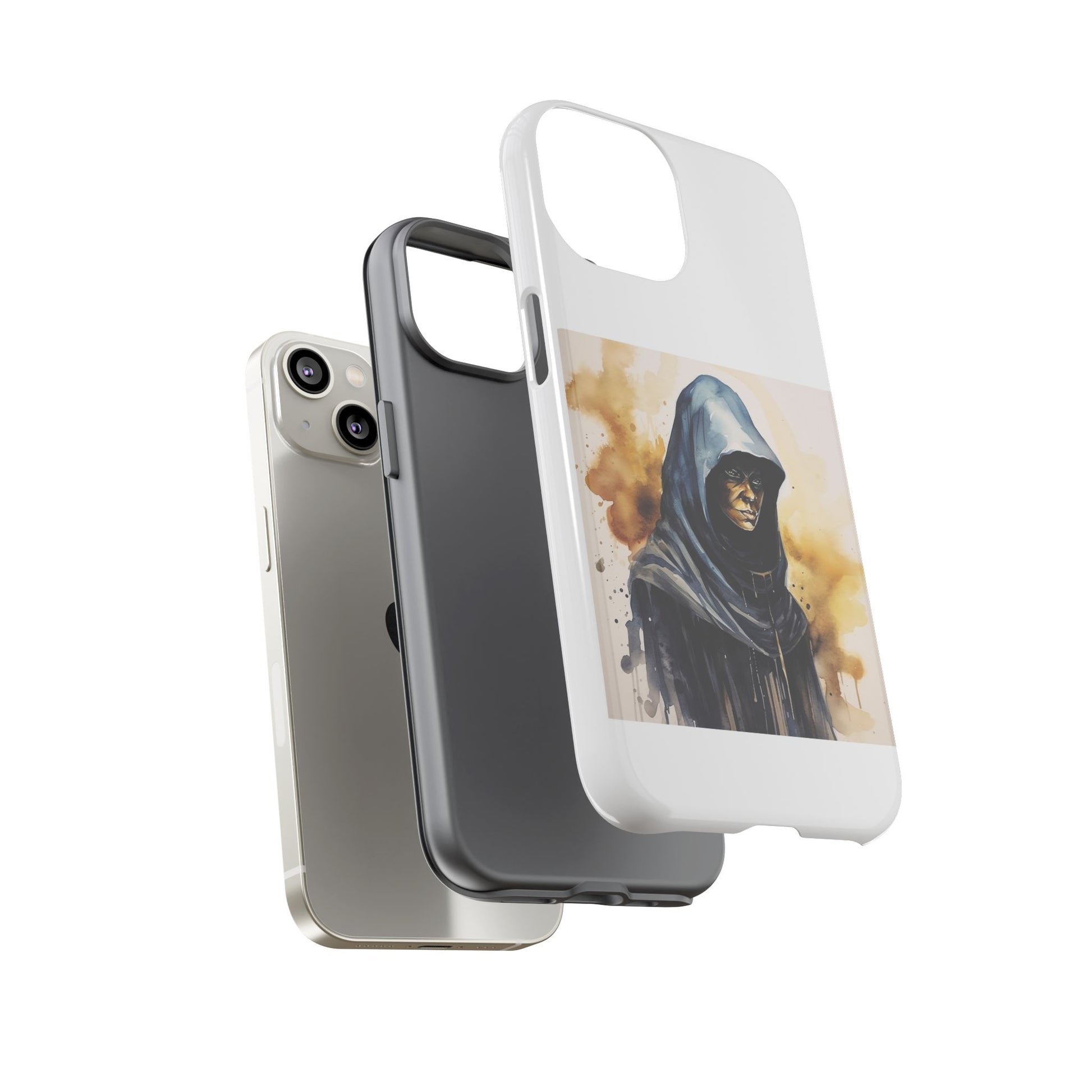 Hooded Figure- iPhone Tough Cases Boss Mode Fashion LLC