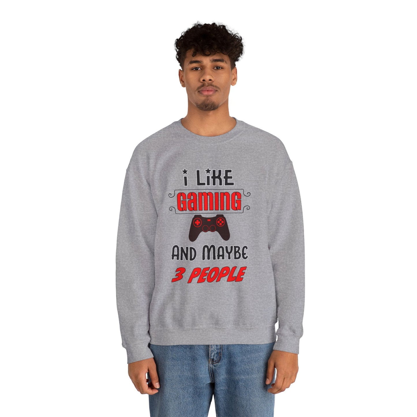 I Like Gaming- Men's Sweatshirt - Boss Mode Fashion LLC