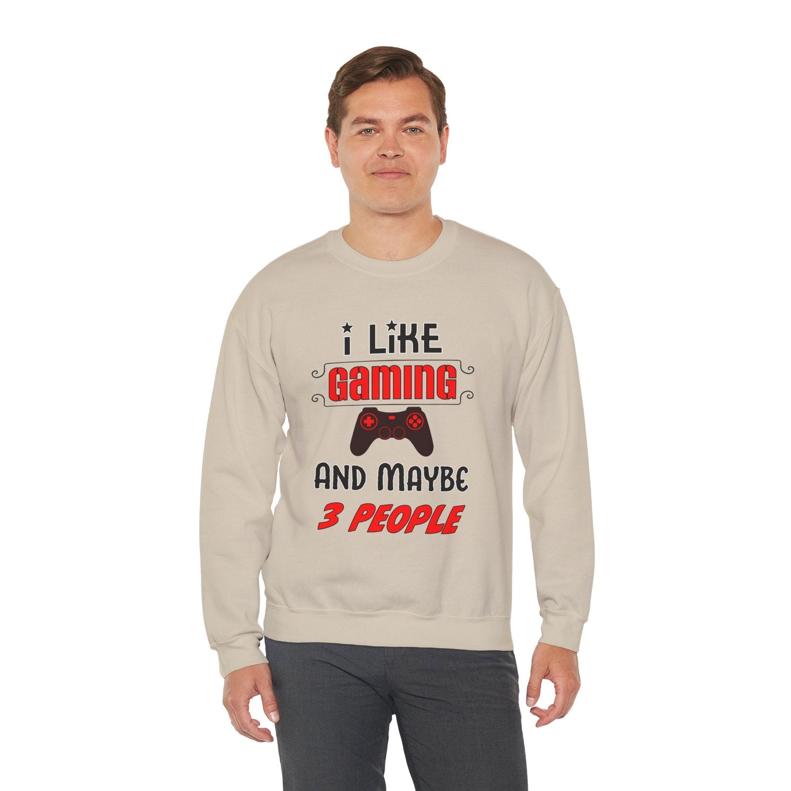 I Like Gaming- Men's Sweatshirt - Boss Mode Fashion LLC