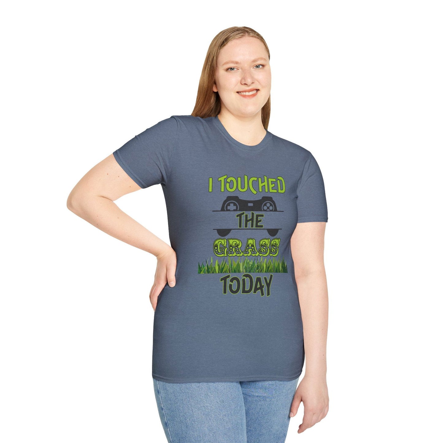 I Touched The Grass- Women's Softstyle T-Shirt - Boss Mode Fashion LLC