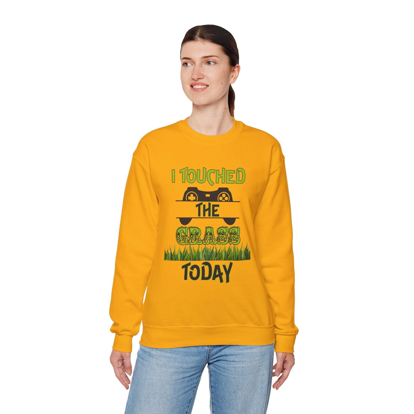 I Touched The Grass- Women's Sweatshirt - Boss Mode Fashion LLC